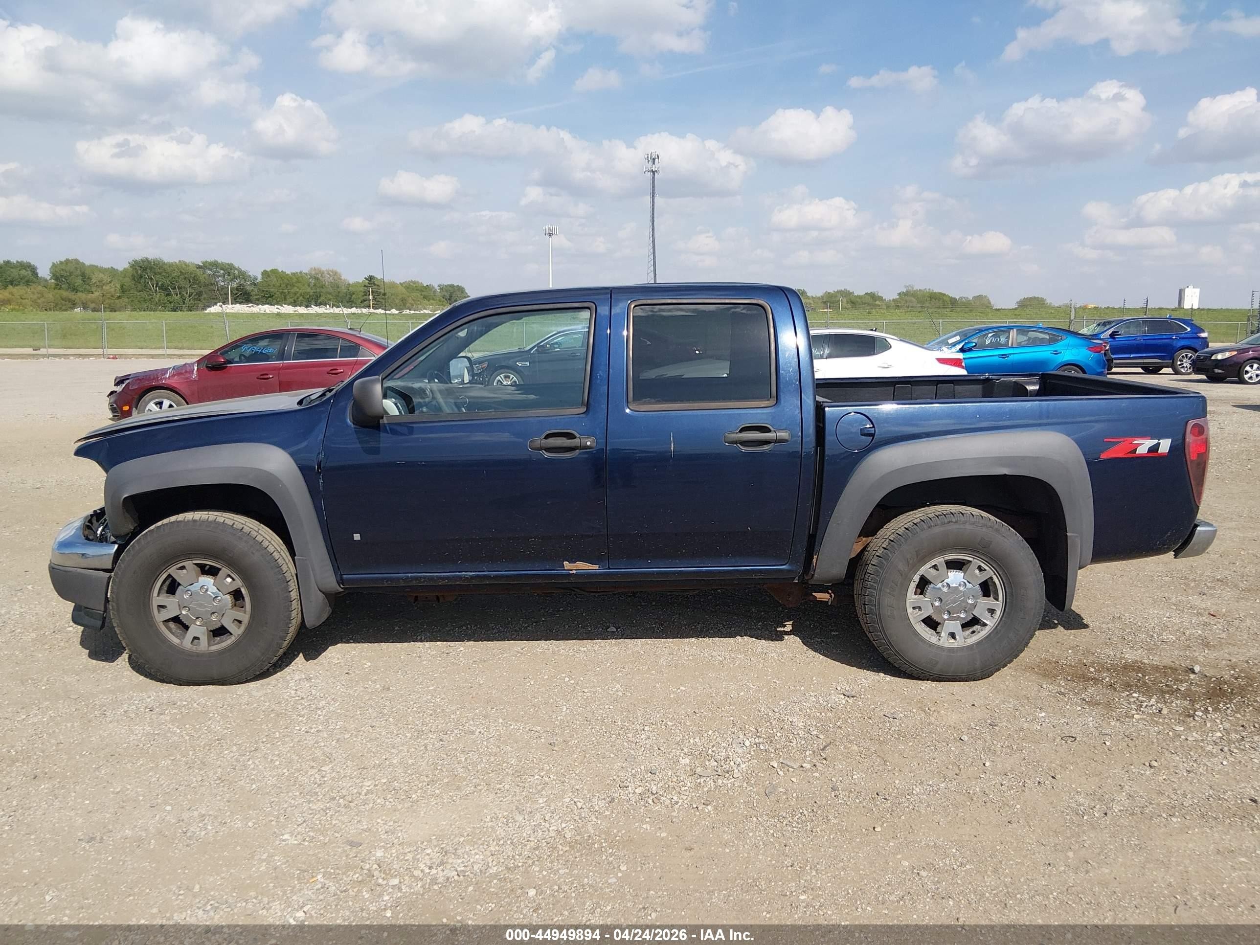 2007 Chevrolet Colorado Lt Blue vin: 1GCDS13E978246100