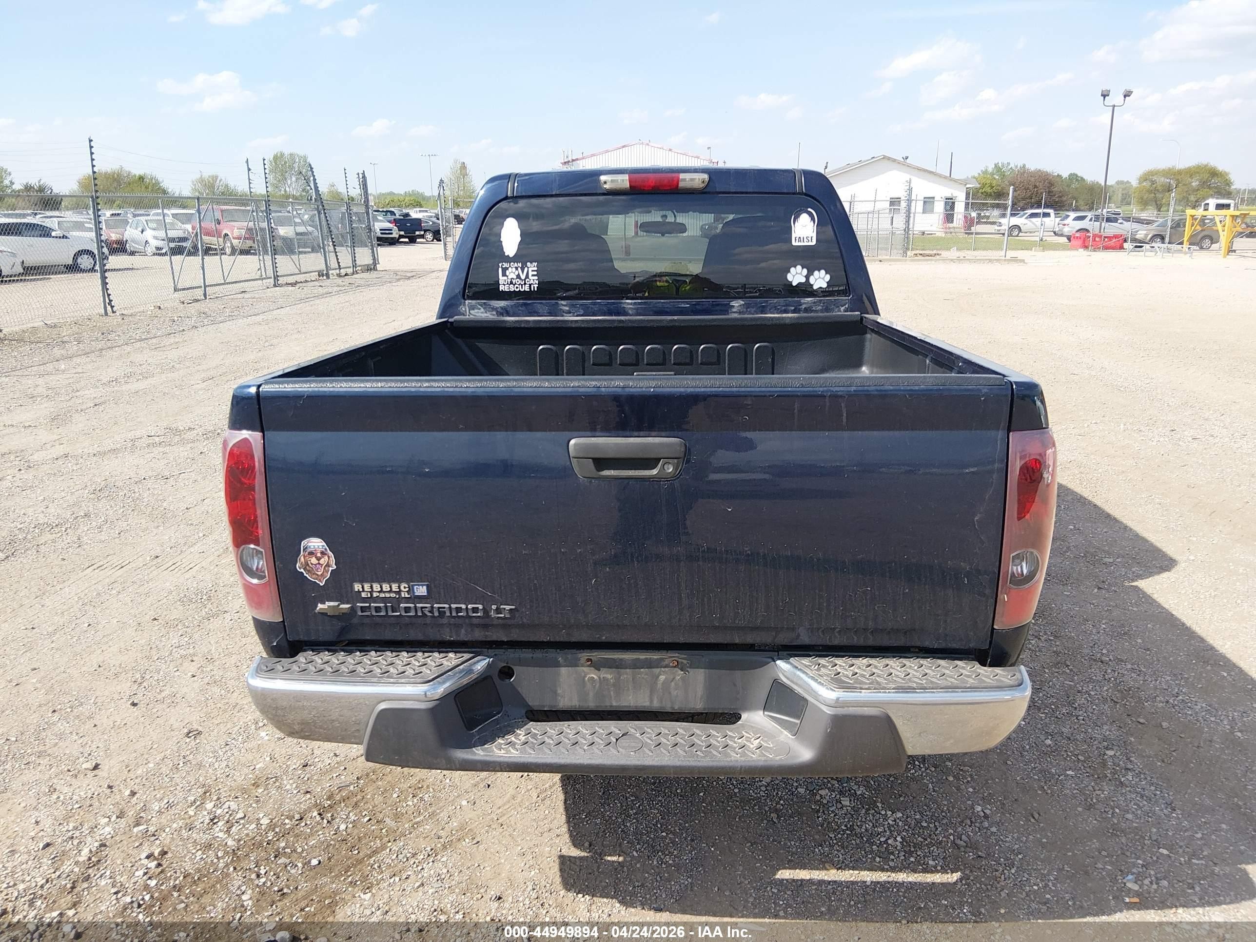 2007 Chevrolet Colorado Lt Blue vin: 1GCDS13E978246100