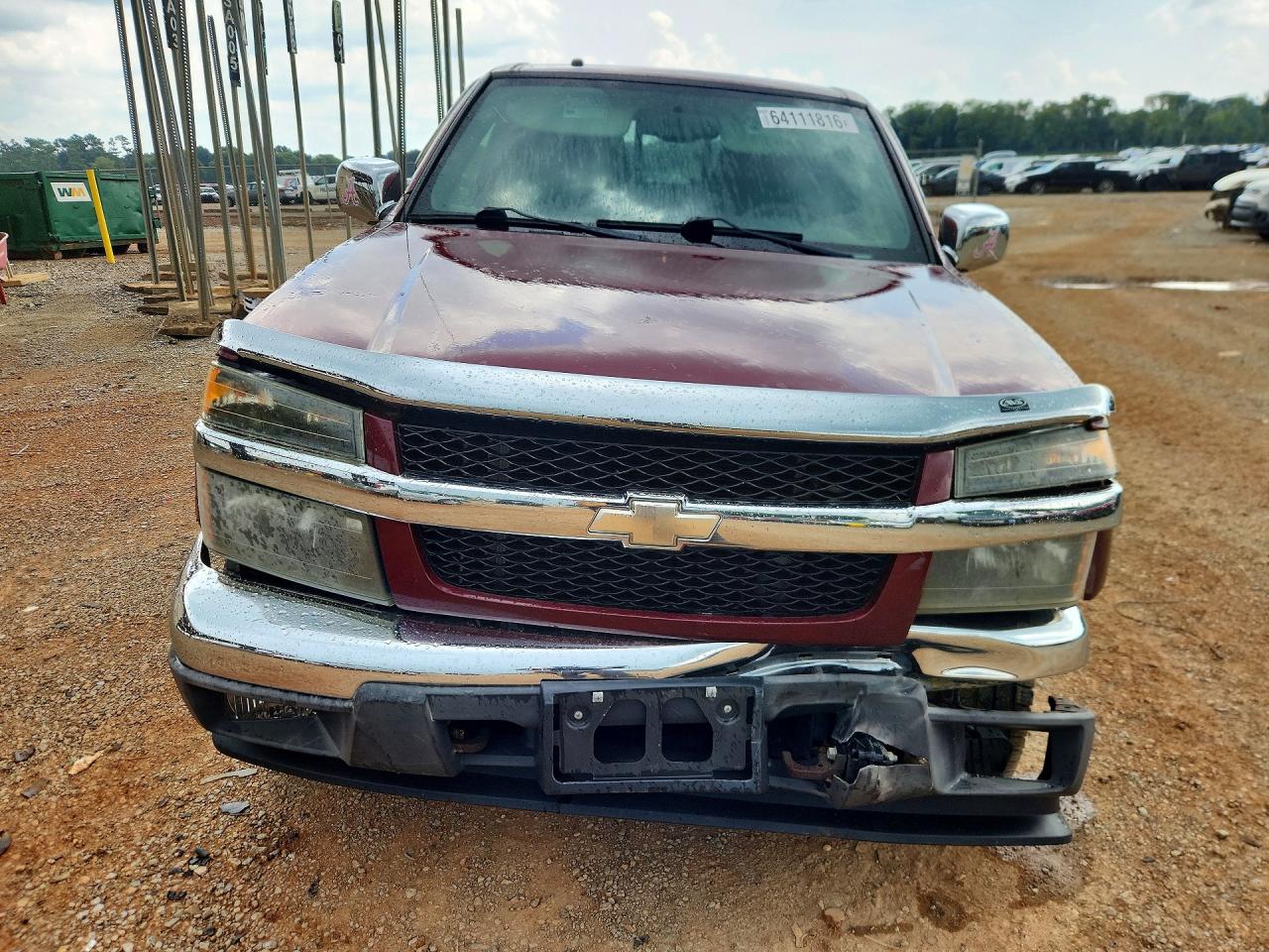 2009 Chevrolet Colorado Burgundy vin: 1GCDS13E998153046