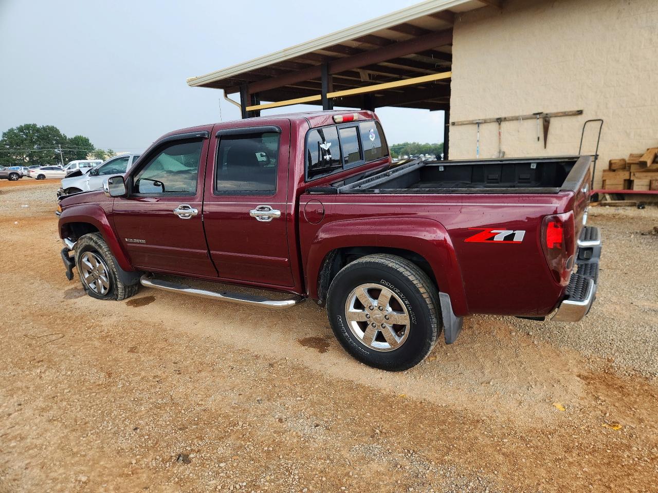 2009 Chevrolet Colorado Burgundy vin: 1GCDS13E998153046