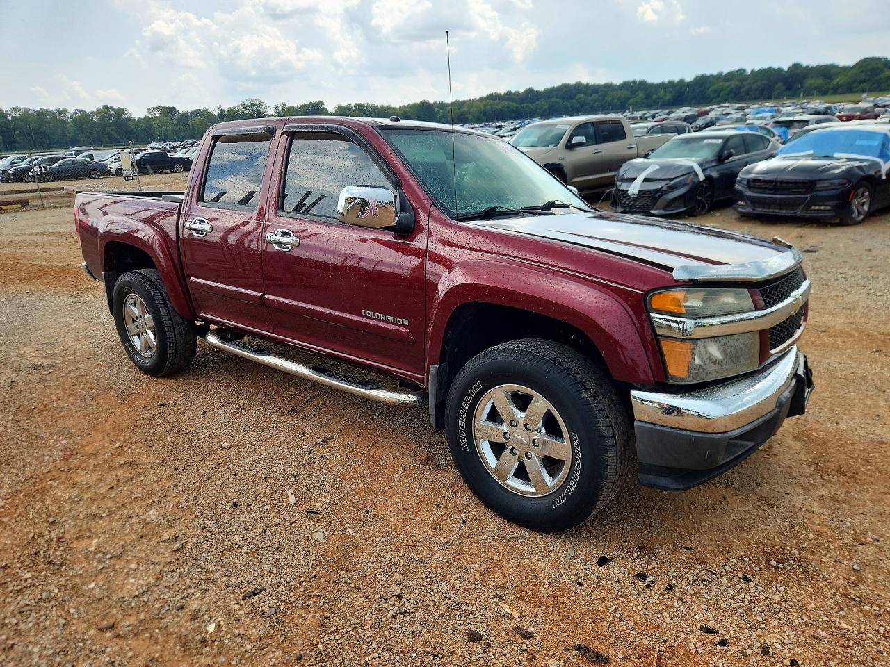 2009 Chevrolet Colorado Burgundy vin: 1GCDS13E998153046