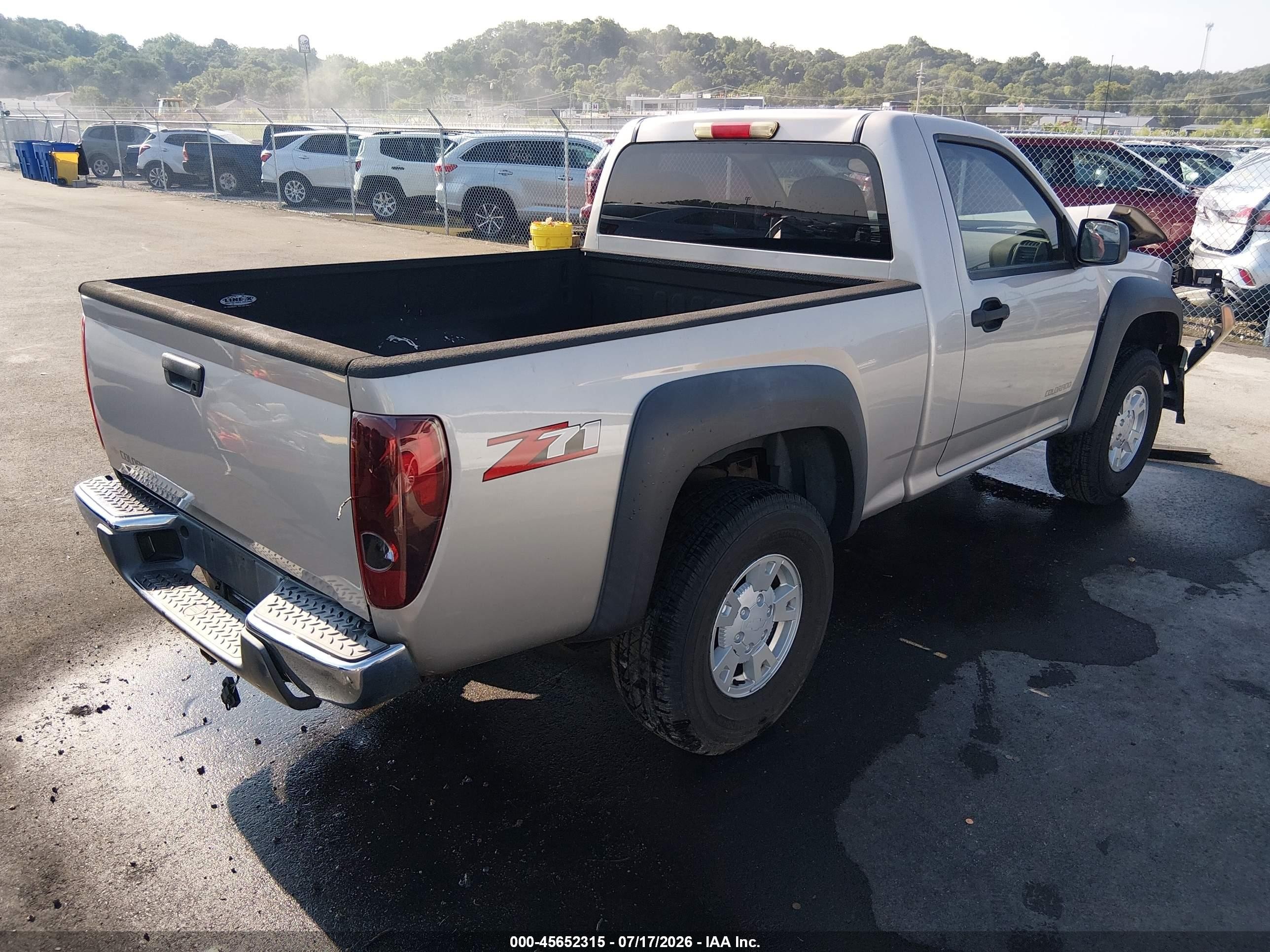 2005 Chevrolet Colorado   Золотой vin: 1GCDS148758290425