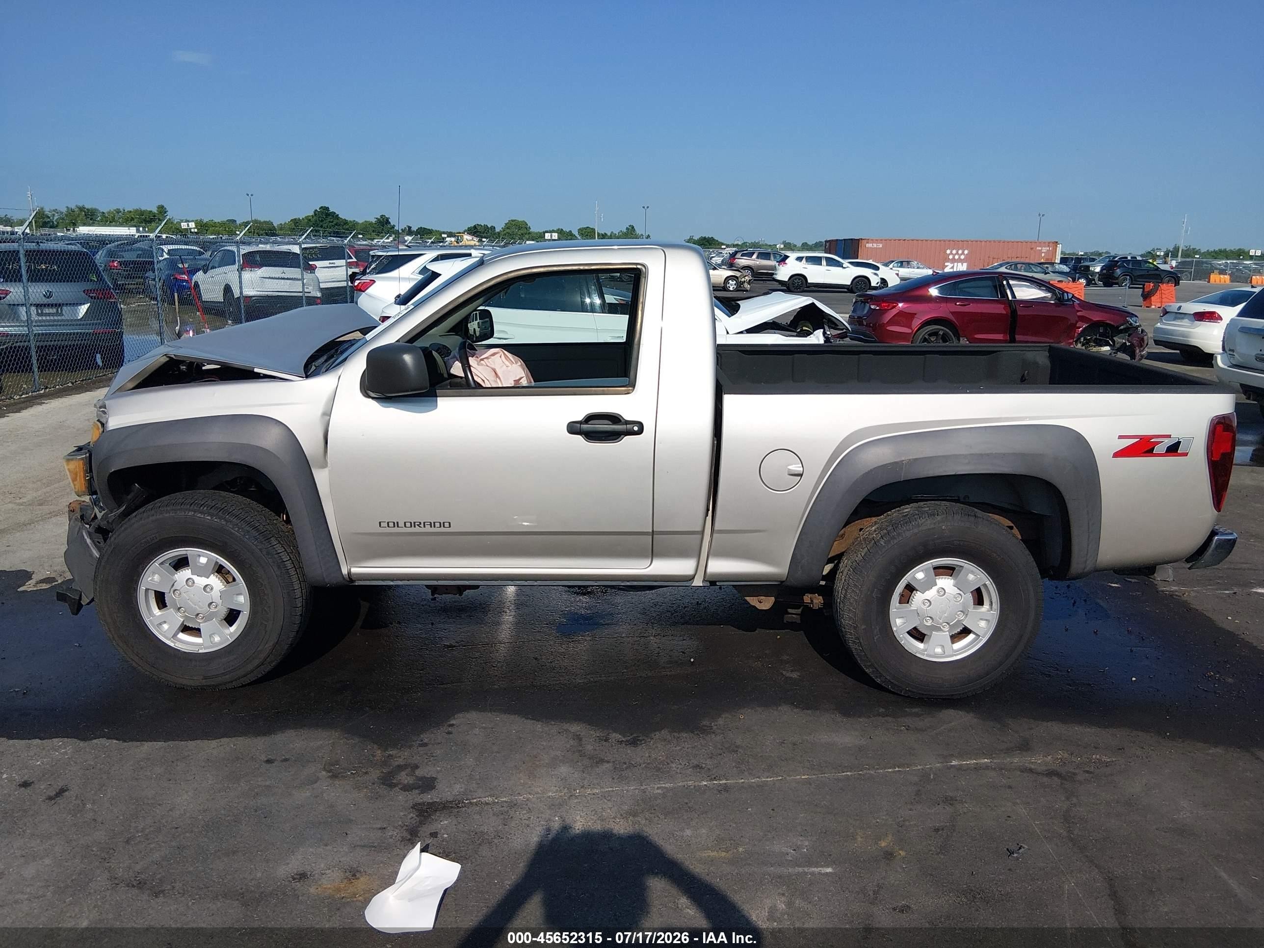 2005 Chevrolet Colorado   Золотой vin: 1GCDS148758290425