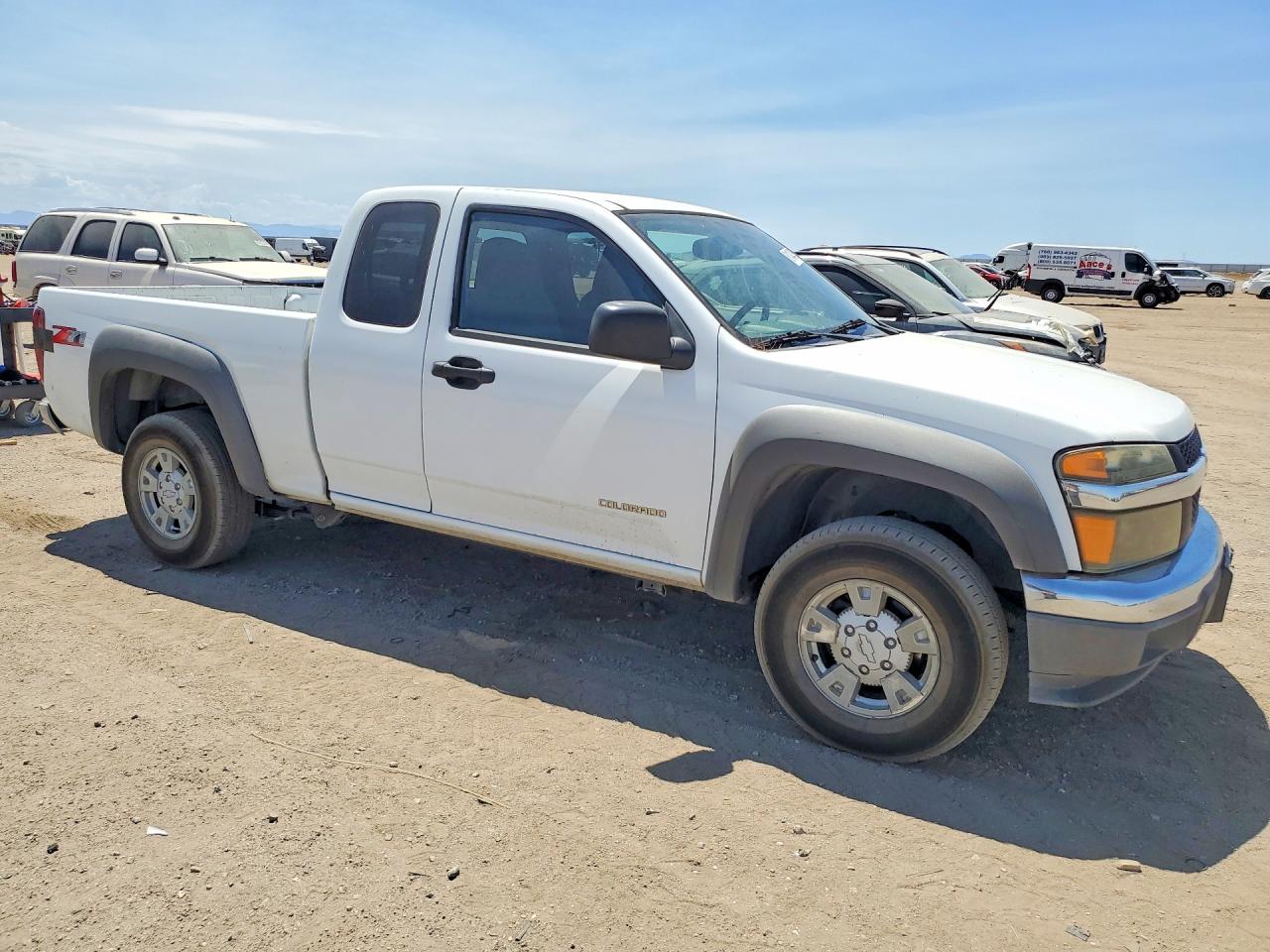 2004 Chevrolet Colorado White vin: 1GCDS196148209201