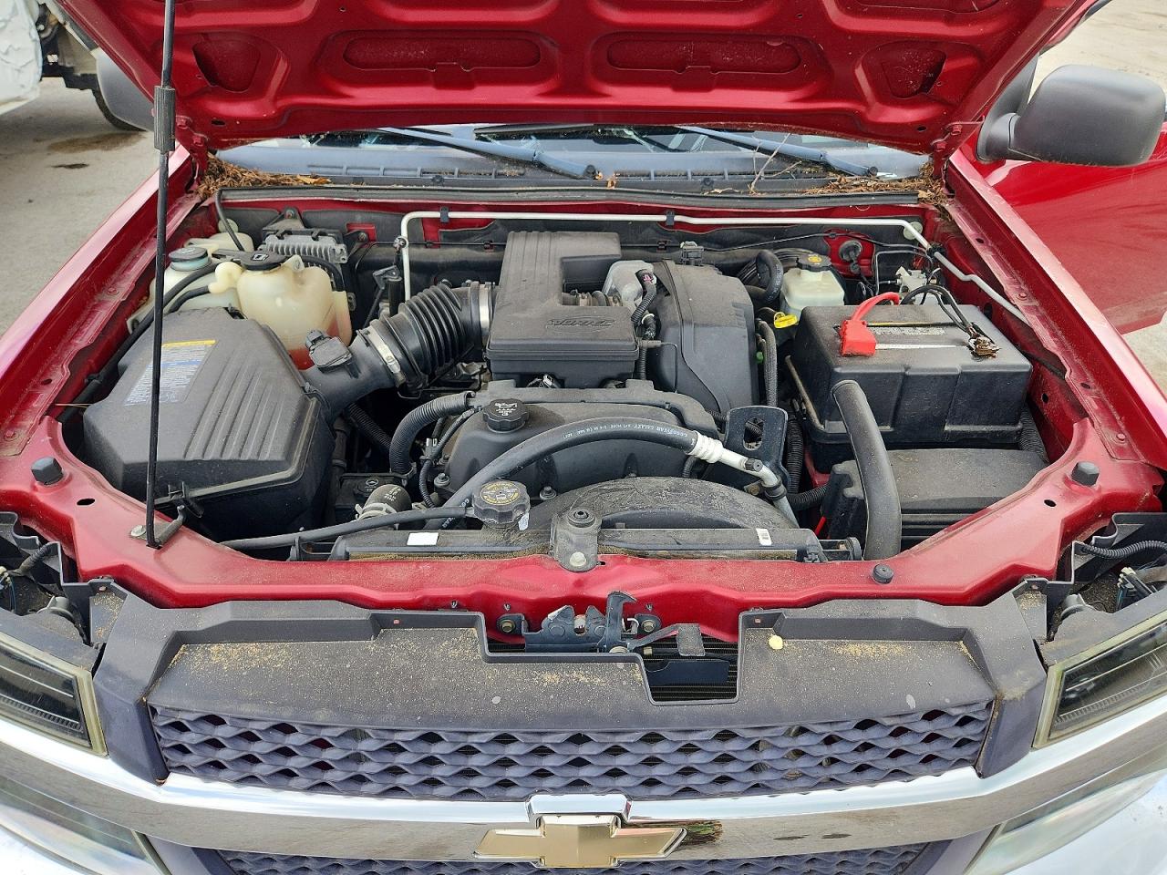 2005 Chevrolet Colorado Burgundy vin: 1GCDS196258187291