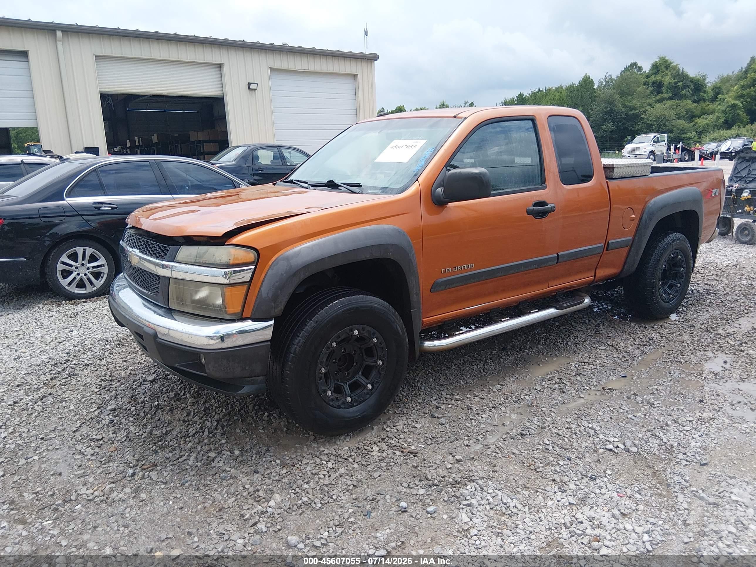 2004 Chevrolet Colorado Ls Orange vin: 1GCDS196348149969