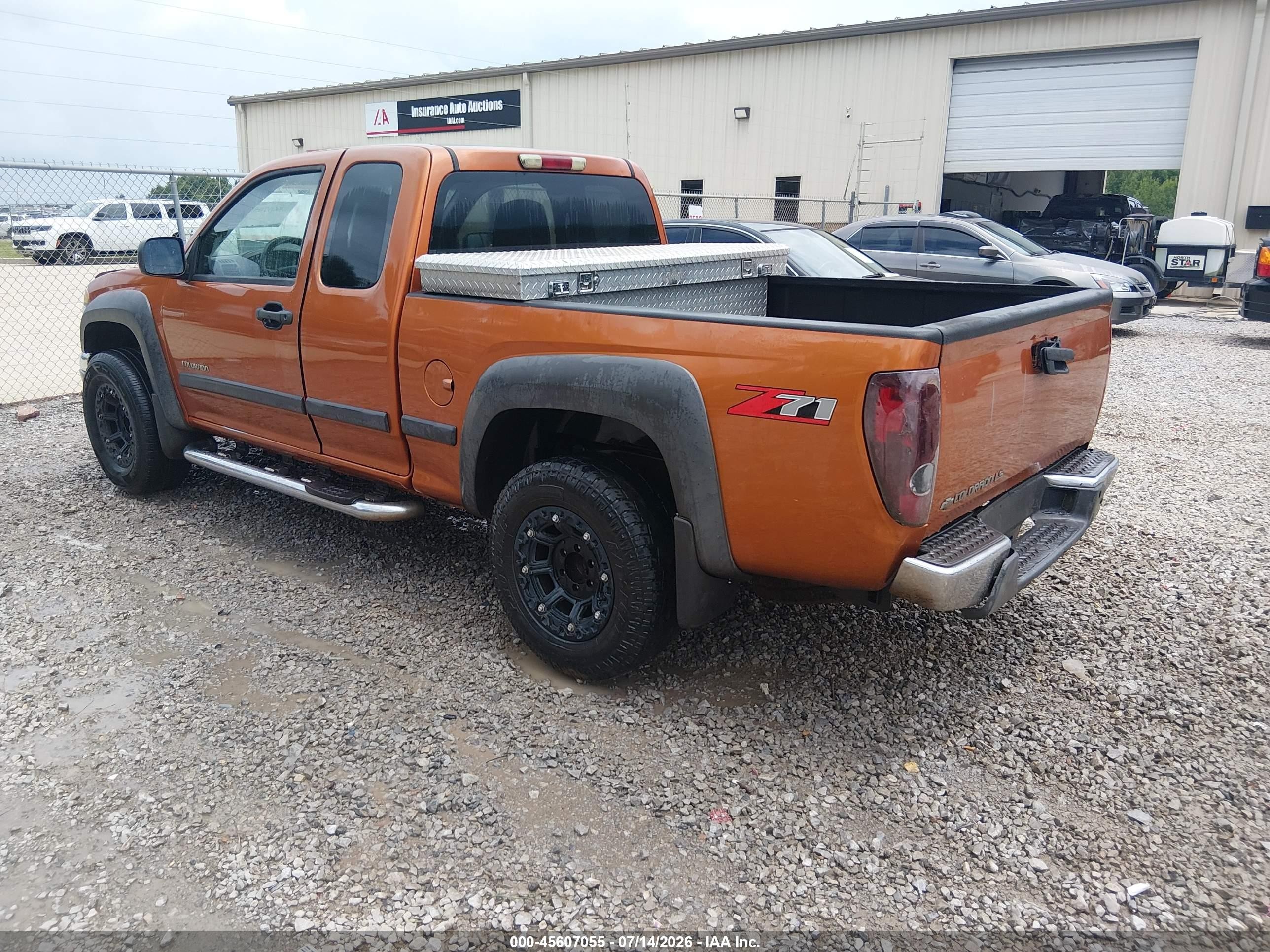 2004 Chevrolet Colorado Ls Orange vin: 1GCDS196348149969