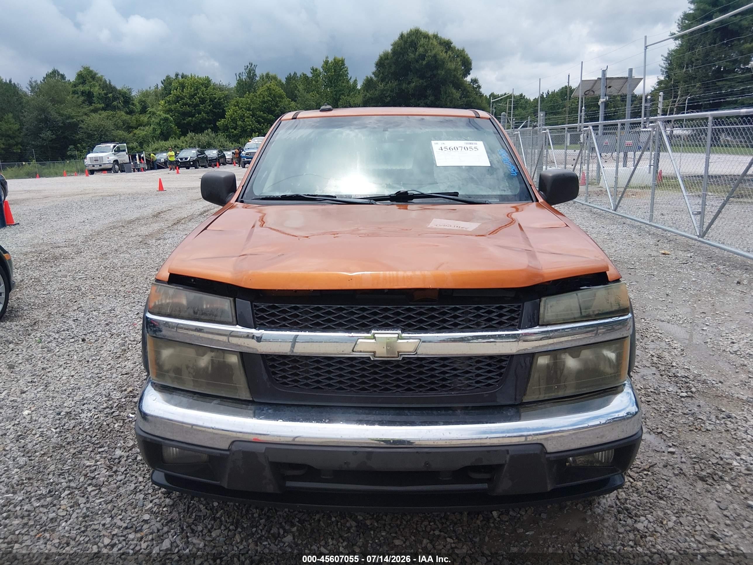 2004 Chevrolet Colorado Ls Orange vin: 1GCDS196348149969