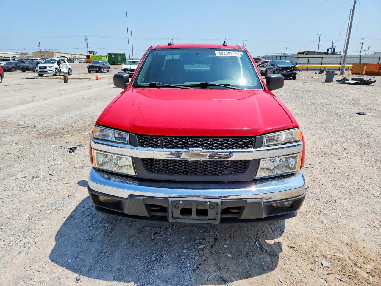 2005 Chevrolet Colorado Red vin: 1GCDS196358122255