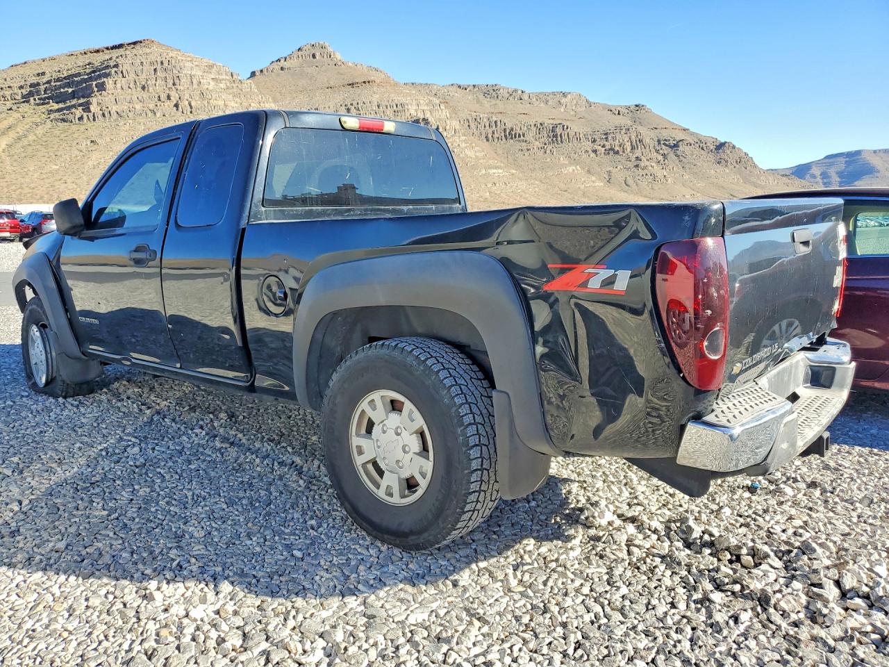 2005 Chevrolet Colorado Black vin: 1GCDS196458227905