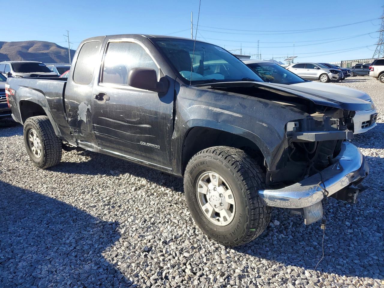 2005 Chevrolet Colorado Black vin: 1GCDS196458227905