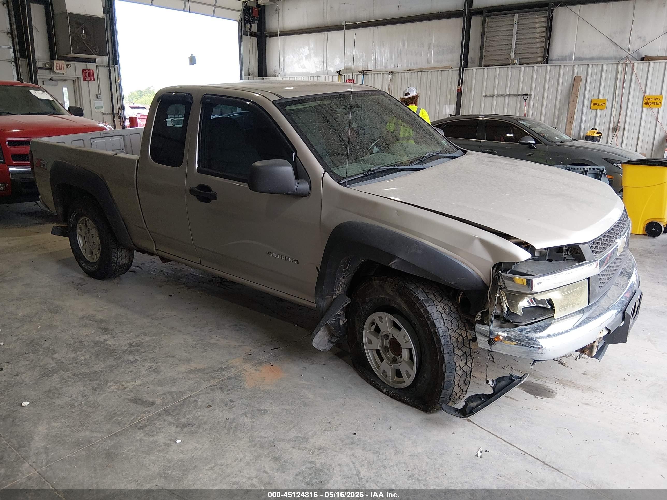 2004 Chevrolet Colorado Ls Tan vin: 1GCDS196548172895
