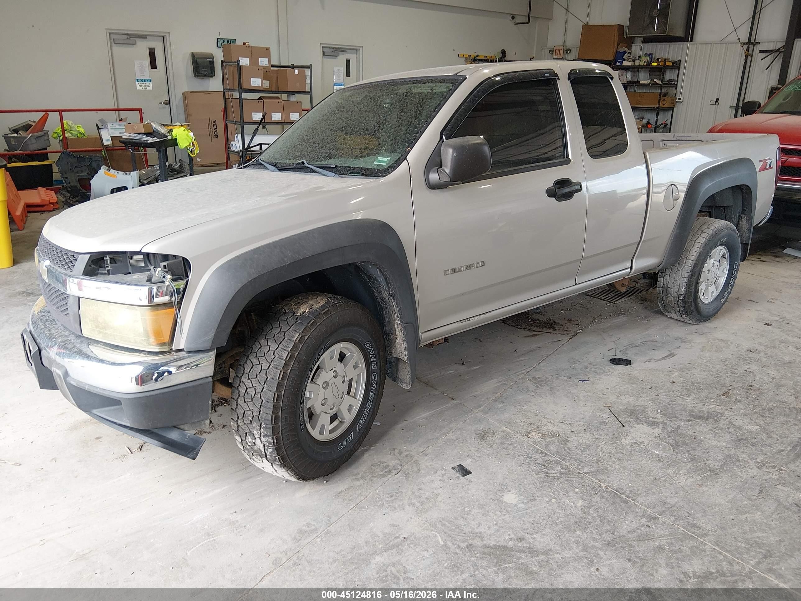 2004 Chevrolet Colorado Ls Tan vin: 1GCDS196548172895