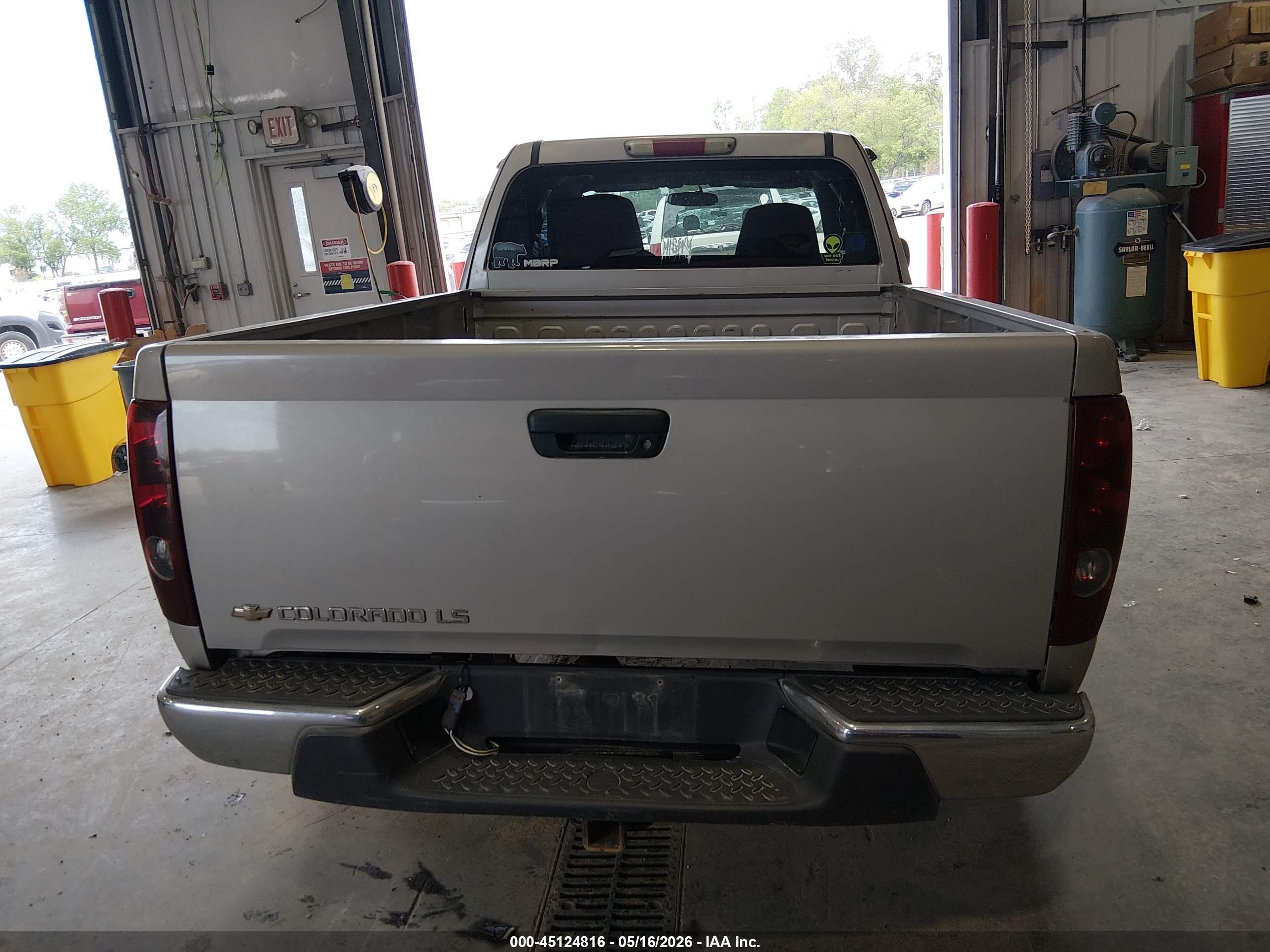 2004 Chevrolet Colorado Ls Tan vin: 1GCDS196548172895