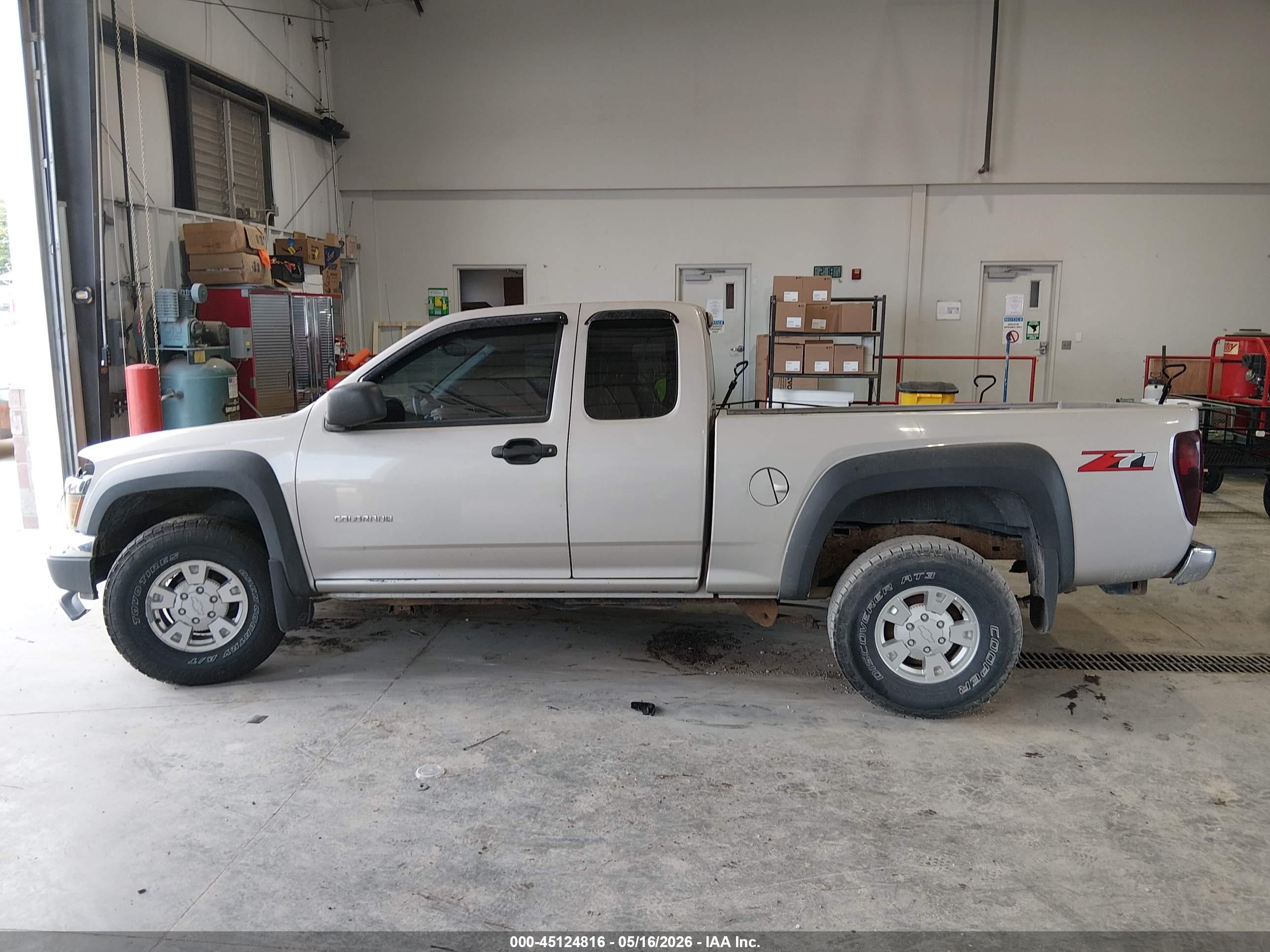 2004 Chevrolet Colorado Ls Tan vin: 1GCDS196548172895