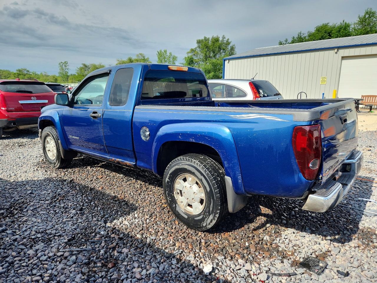 2005 Chevrolet Colorado Blue vin: 1GCDS196658151202