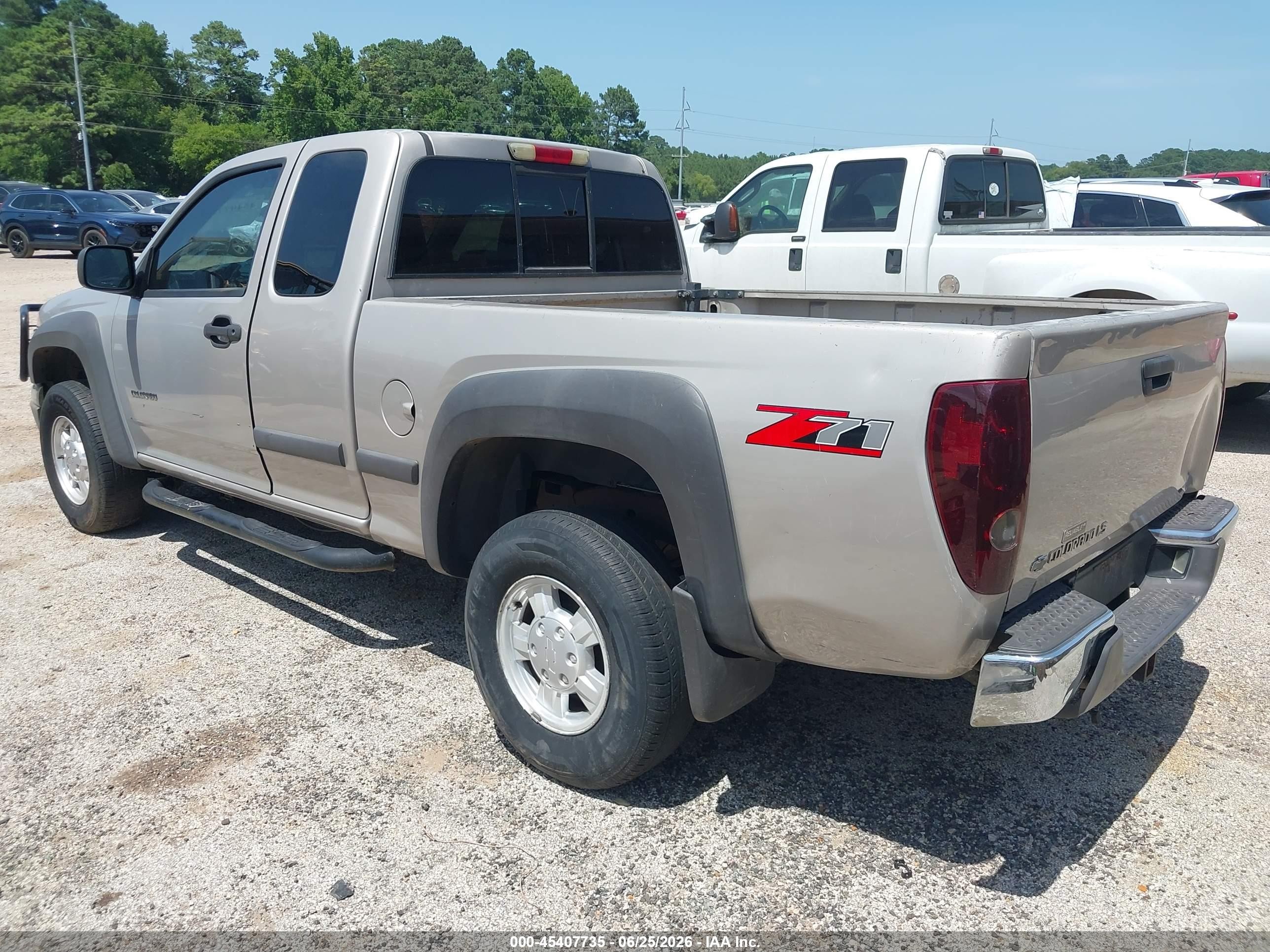 2004 Chevrolet Colorado Ls Silver vin: 1GCDS196748124430