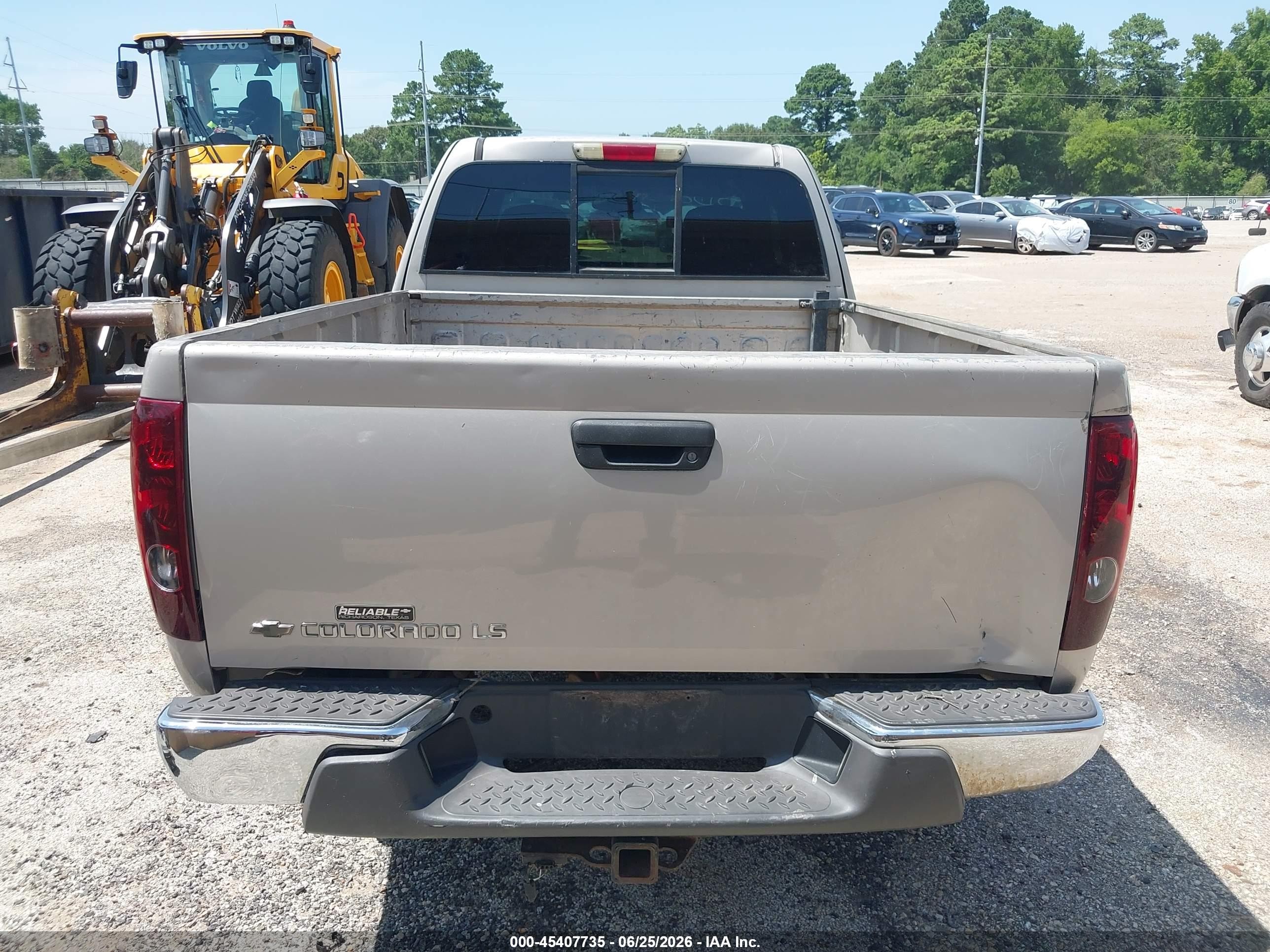 2004 Chevrolet Colorado Ls Silver vin: 1GCDS196748124430