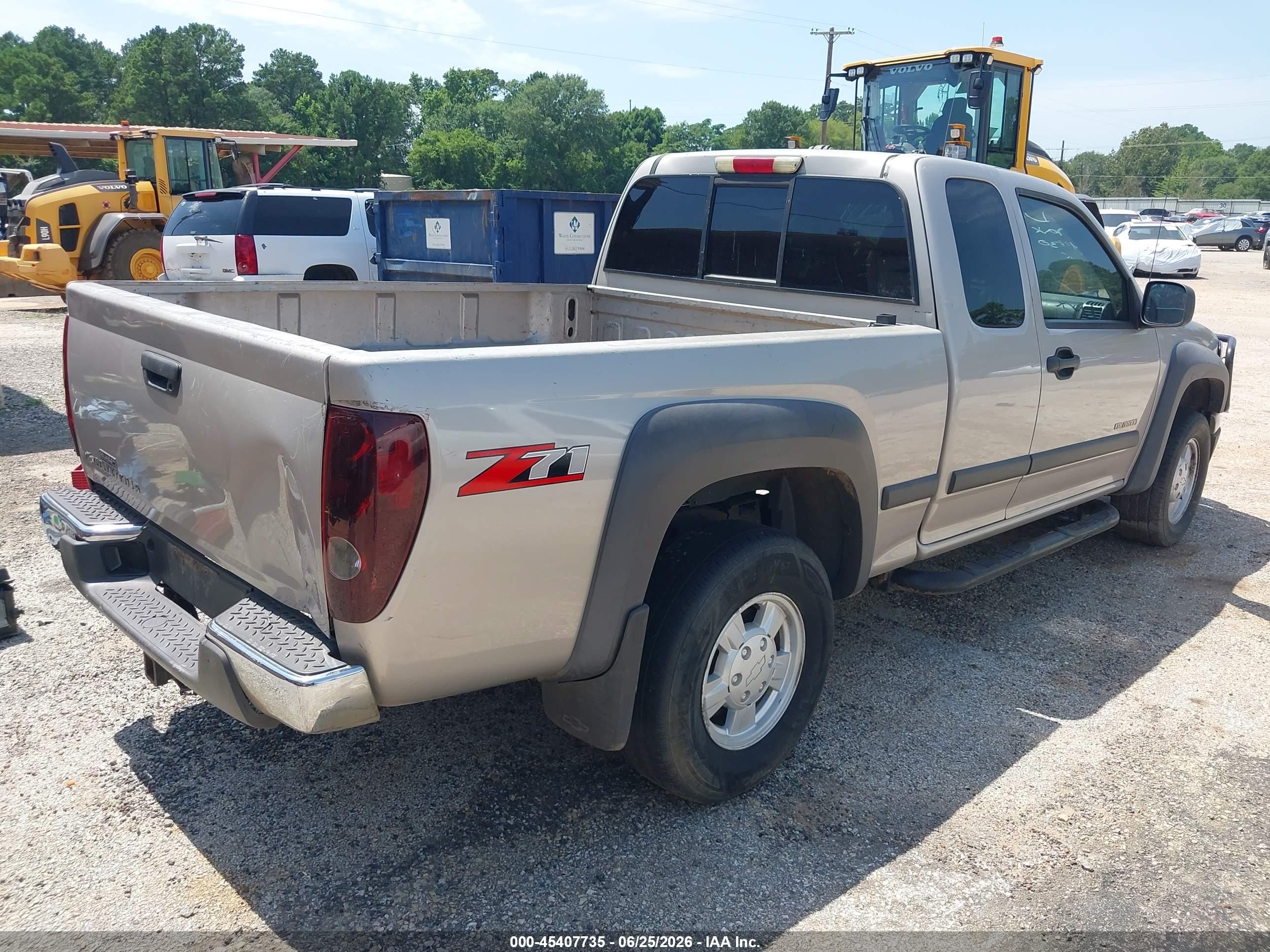 2004 Chevrolet Colorado Ls Silver vin: 1GCDS196748124430