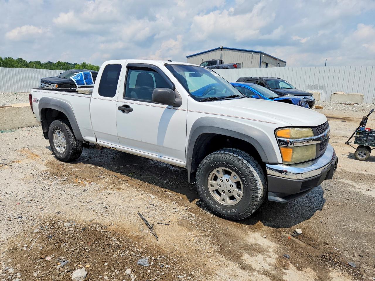 2007 Chevrolet Colorado Белый vin: 1GCDS19E278253378
