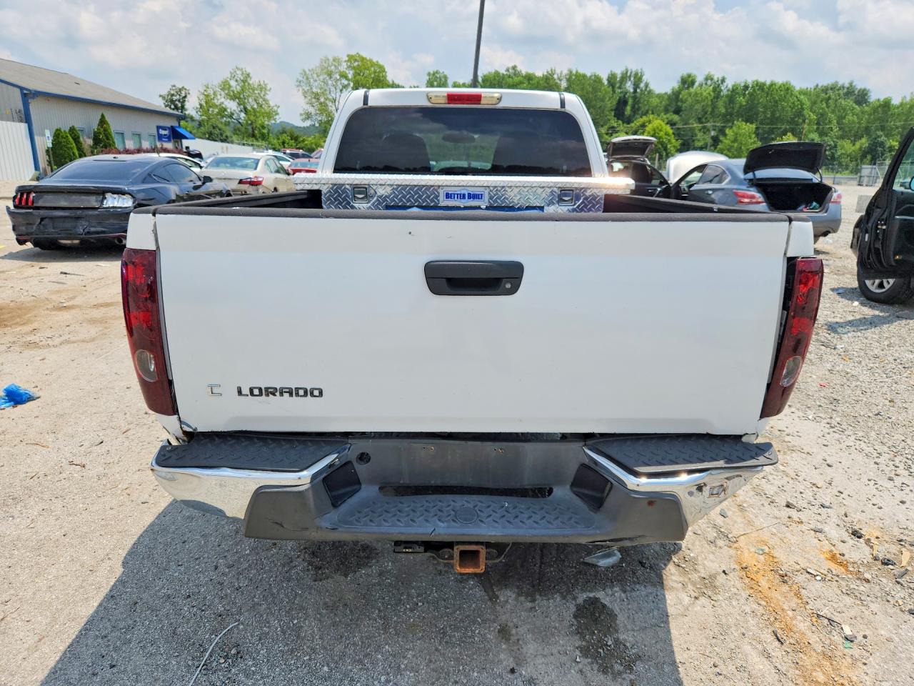 2007 Chevrolet Colorado Белый vin: 1GCDS19E278253378