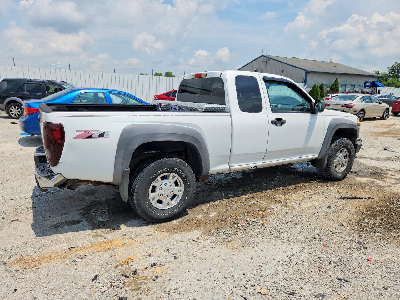 2007 Chevrolet Colorado Белый vin: 1GCDS19E278253378