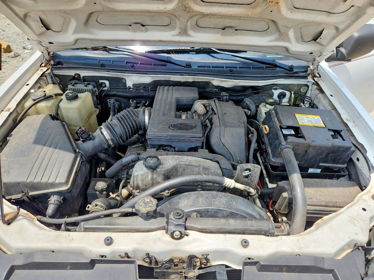 2007 Chevrolet Colorado Белый vin: 1GCDS19E278253378
