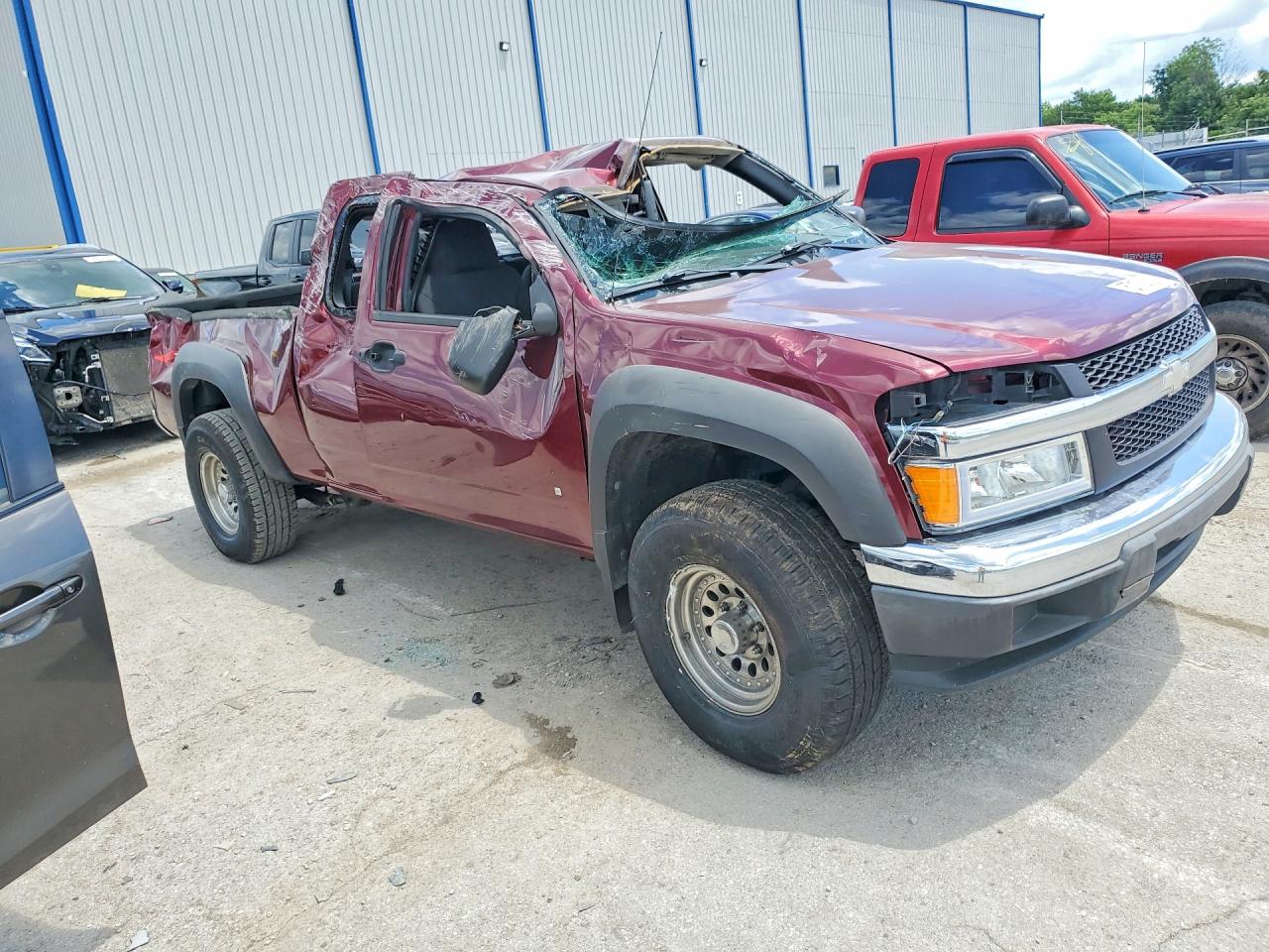 2007 Chevrolet Colorado Бордовый vin: 1GCDS19E678146298