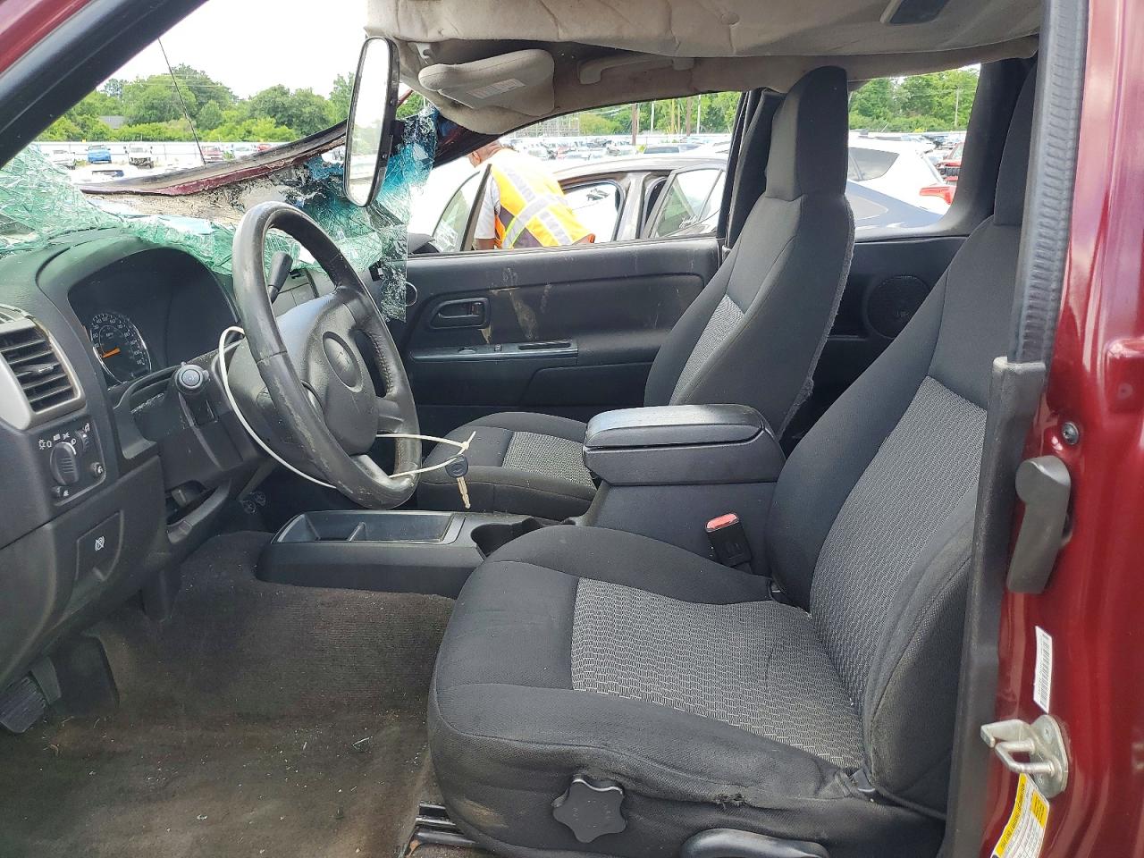 2007 Chevrolet Colorado Бордовый vin: 1GCDS19E678146298