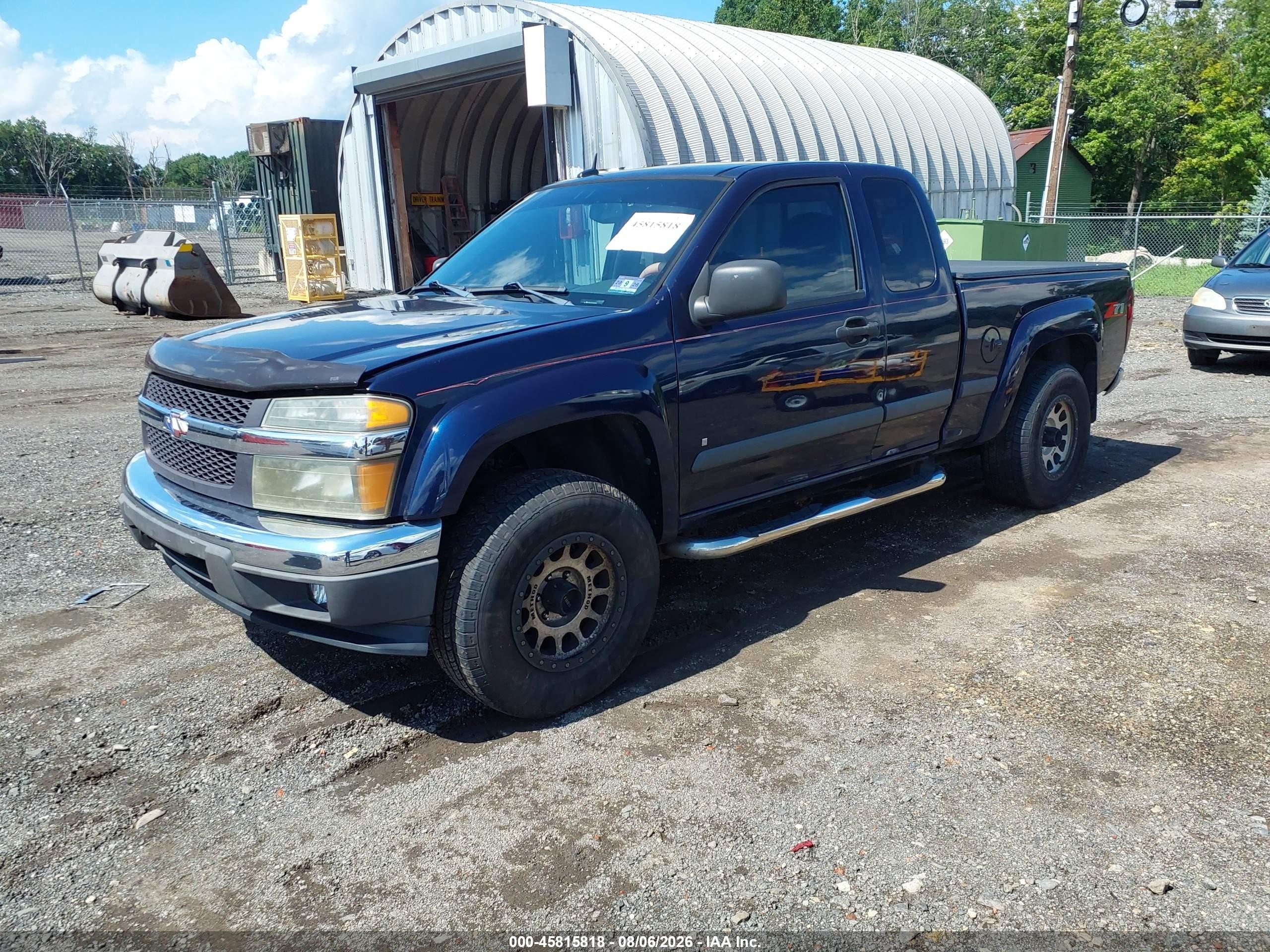 2007 Chevrolet Colorado Lt Dark Blue vin: 1GCDS19E778100060