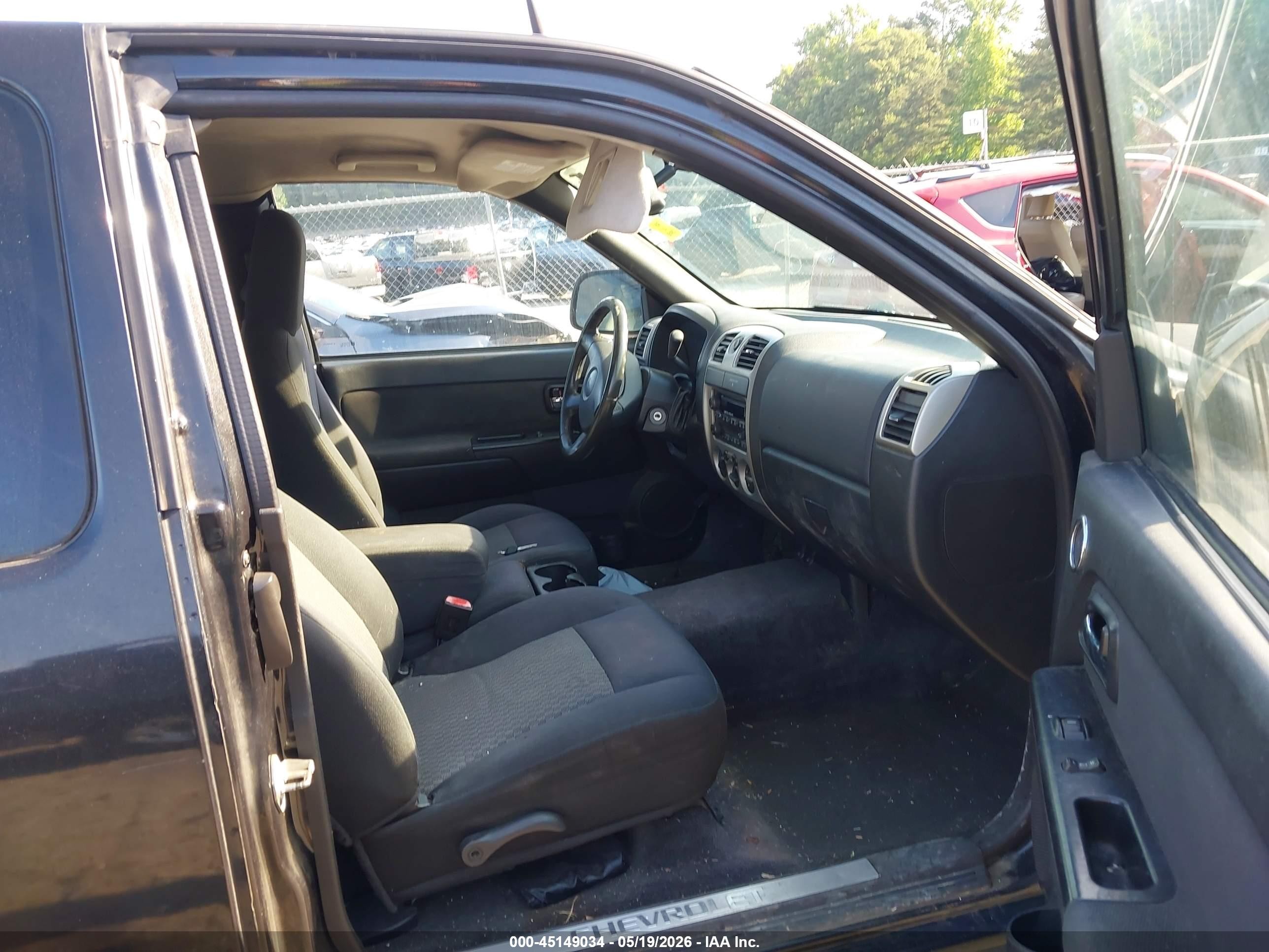 2008 Chevrolet Colorado Lt Черный vin: 1GCDS19E788107771