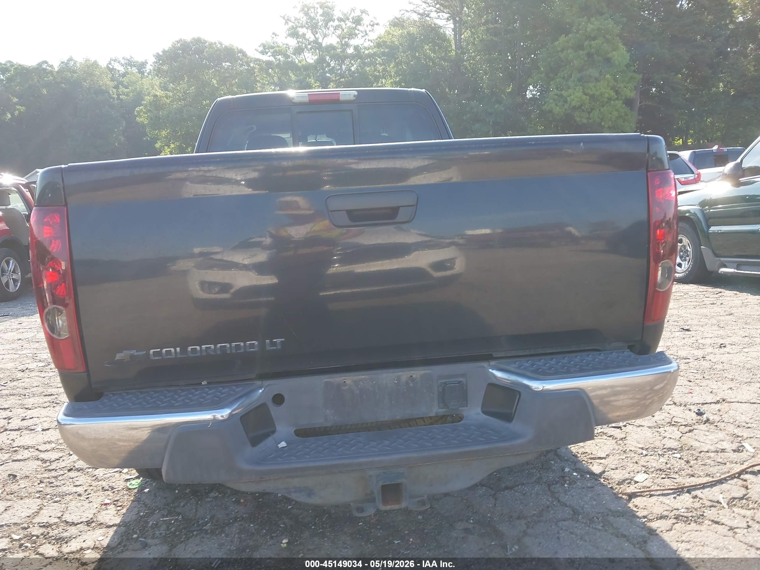 2008 Chevrolet Colorado Lt Черный vin: 1GCDS19E788107771