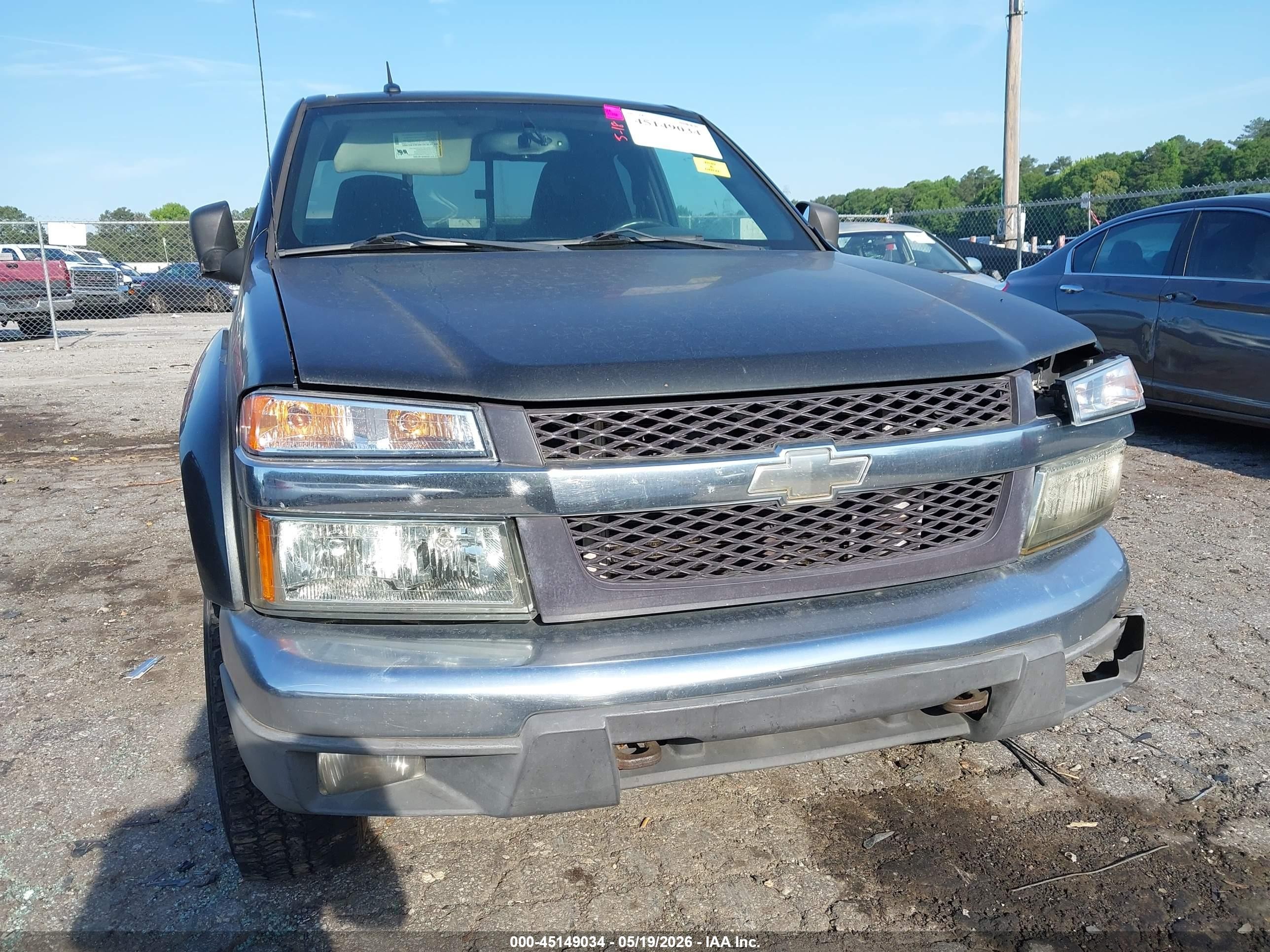 2008 Chevrolet Colorado Lt Черный vin: 1GCDS19E788107771