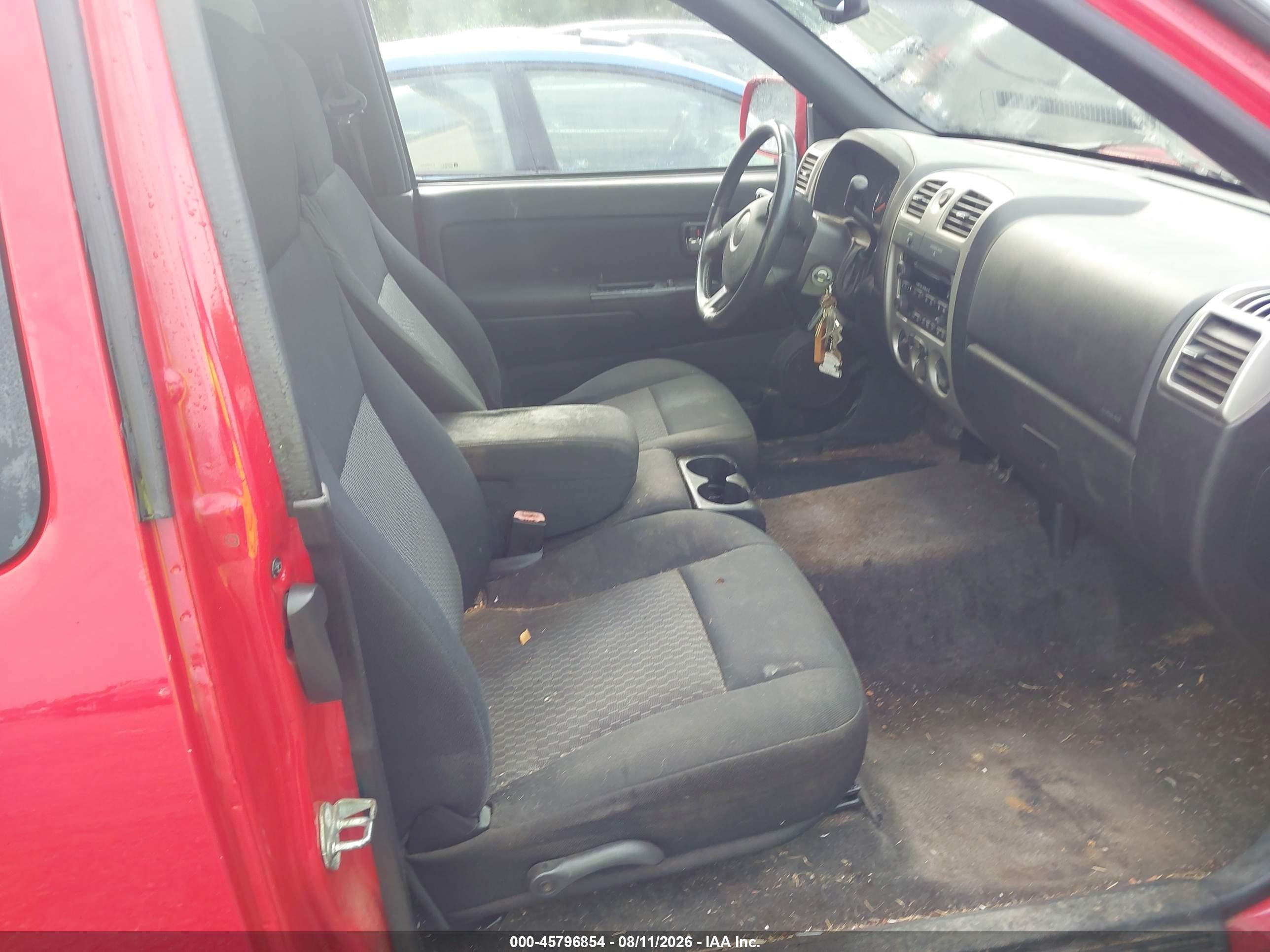 2009 Chevrolet Colorado Lt Red vin: 1GCDS19E898114567