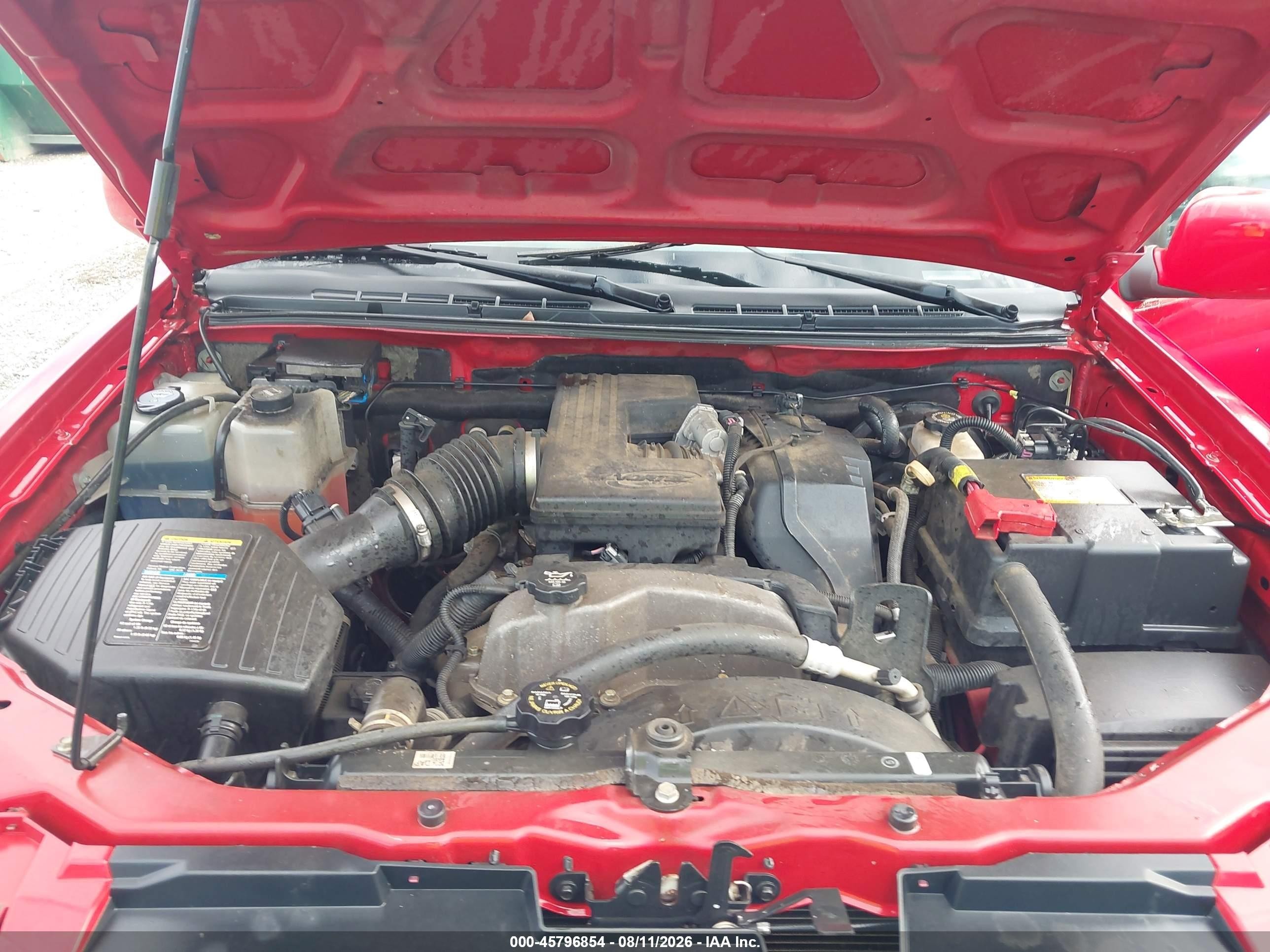 2009 Chevrolet Colorado Lt Red vin: 1GCDS19E898114567