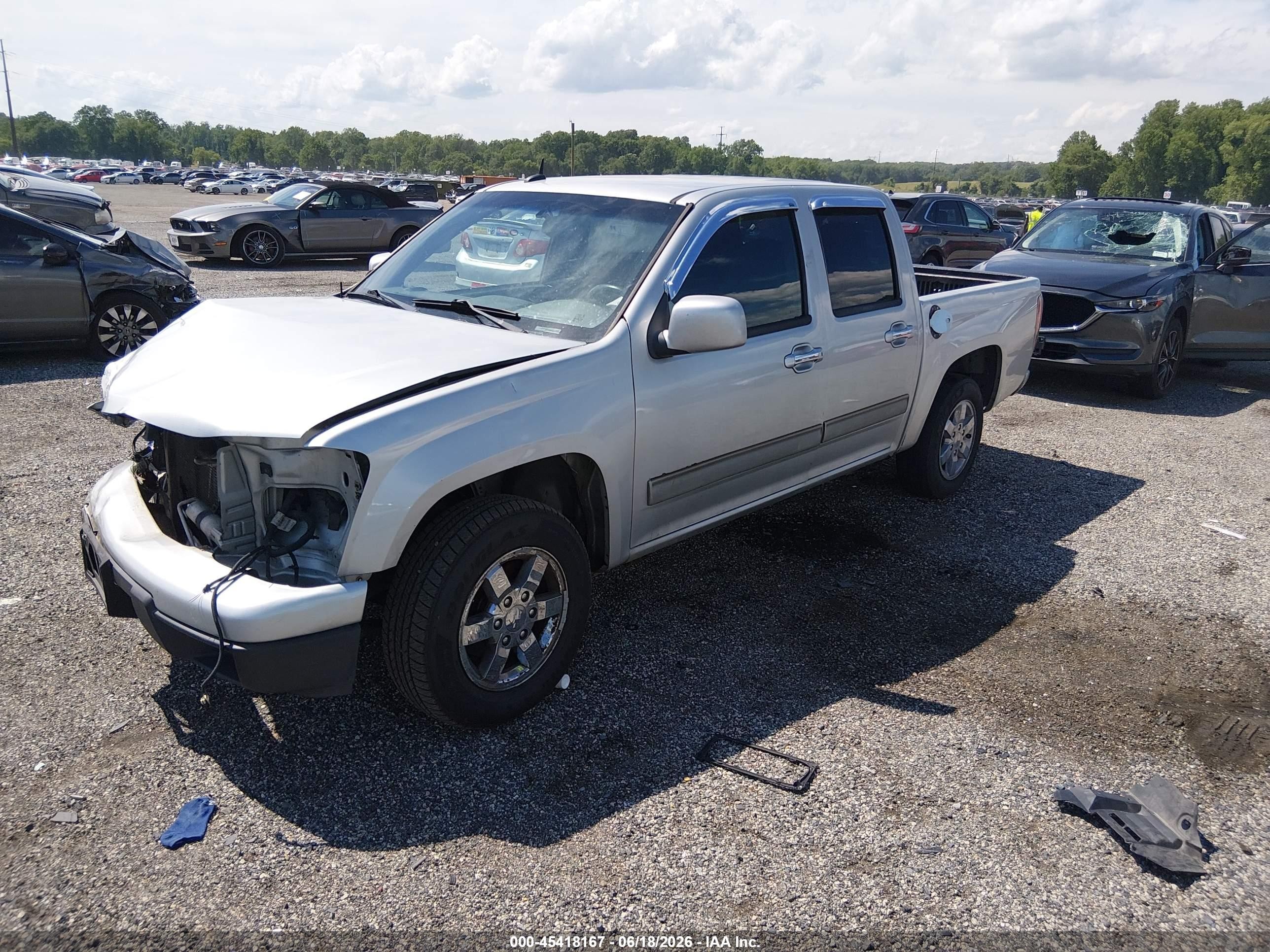 2010 Chevrolet Colorado 1lt Gray vin: 1GCDSCD92A8114753