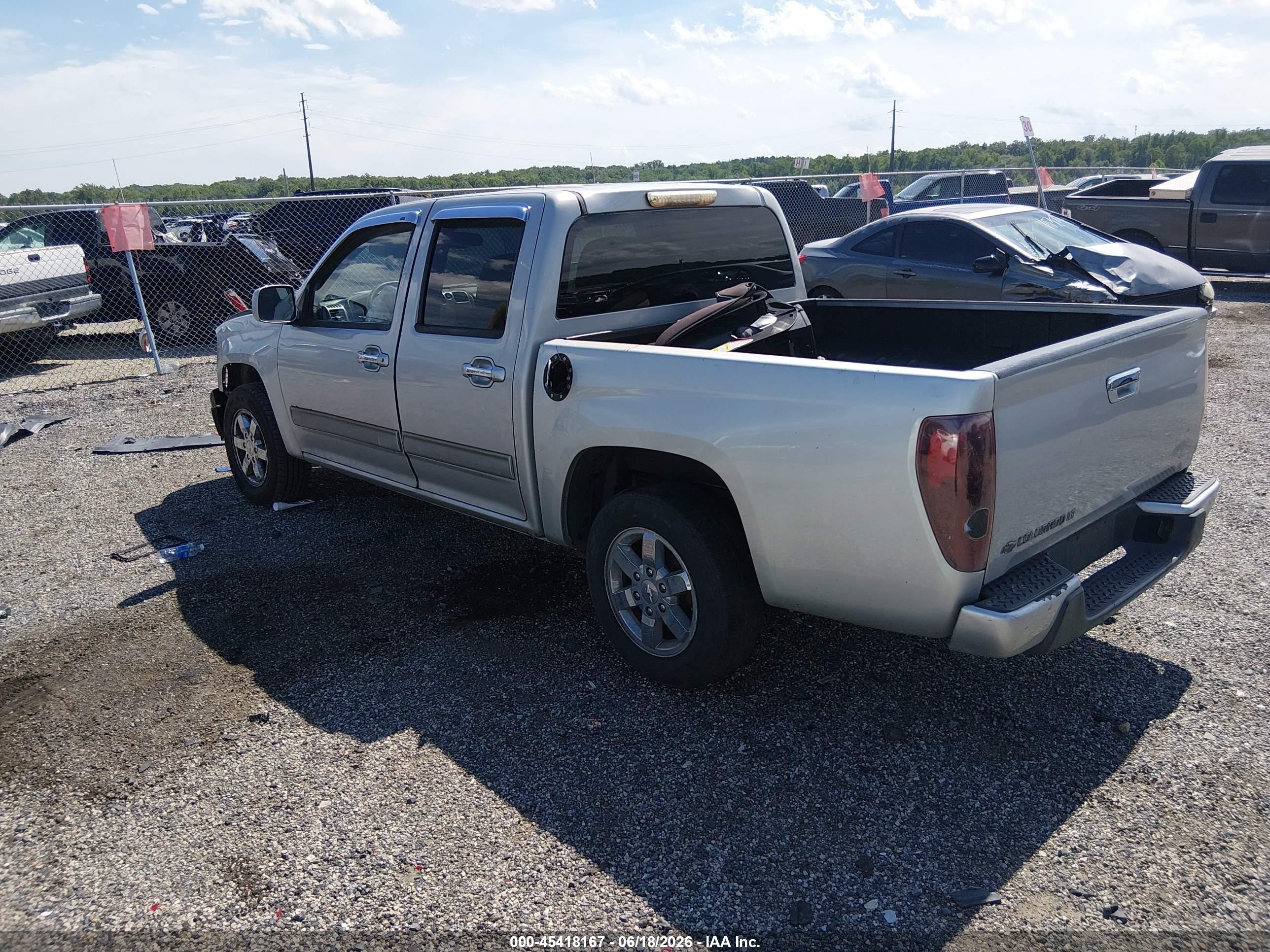 2010 Chevrolet Colorado 1lt Gray vin: 1GCDSCD92A8114753