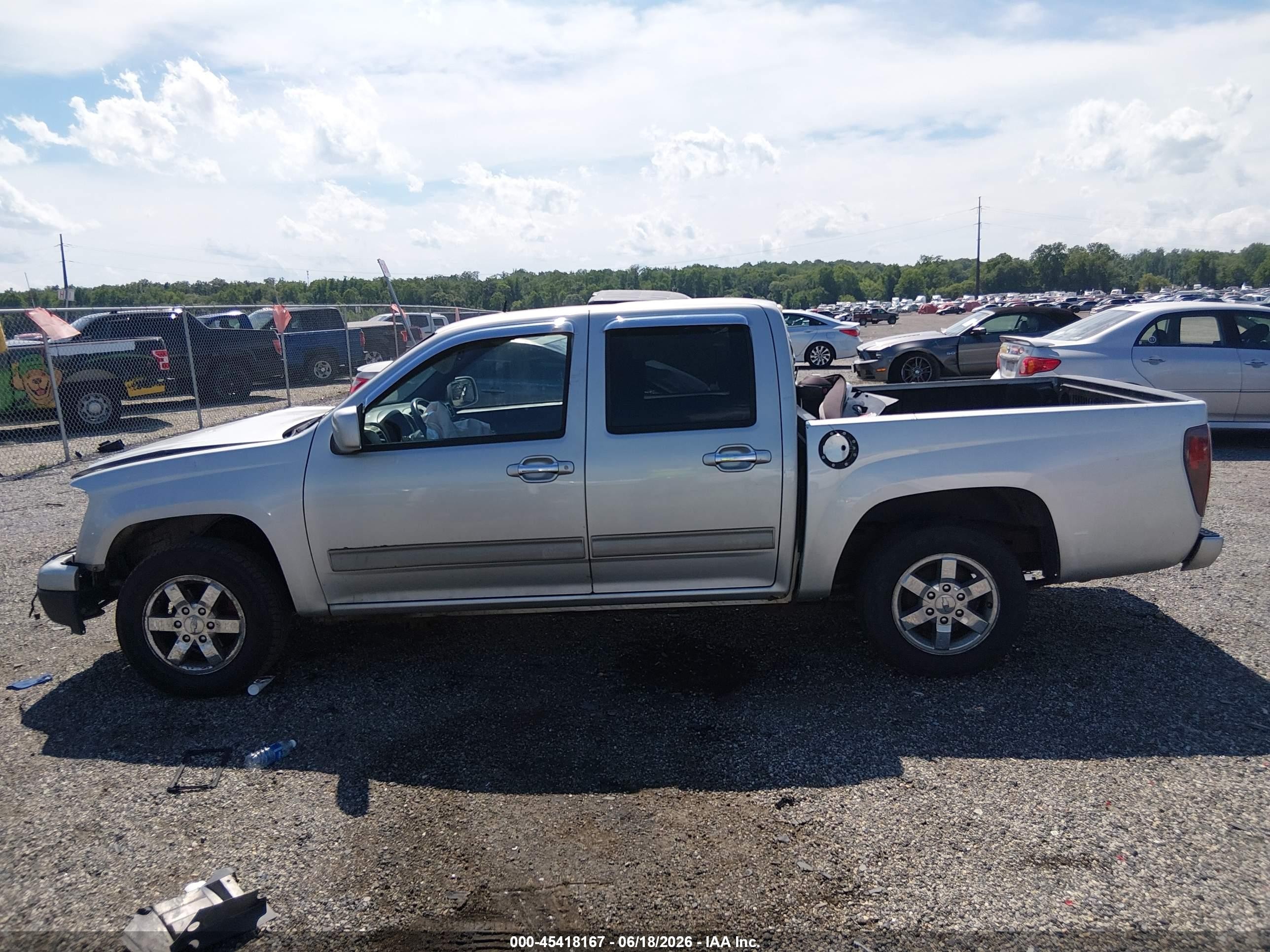 2010 Chevrolet Colorado 1lt Gray vin: 1GCDSCD92A8114753