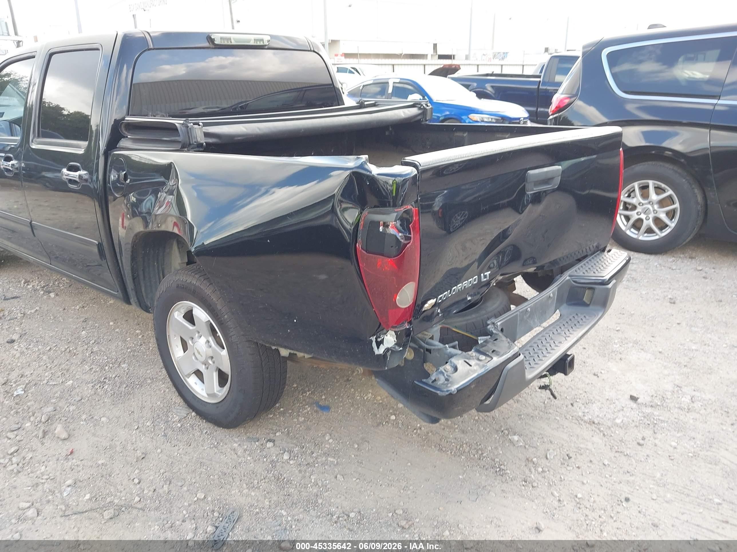 2010 Chevrolet Colorado 1lt Black vin: 1GCDSCD95A8111393
