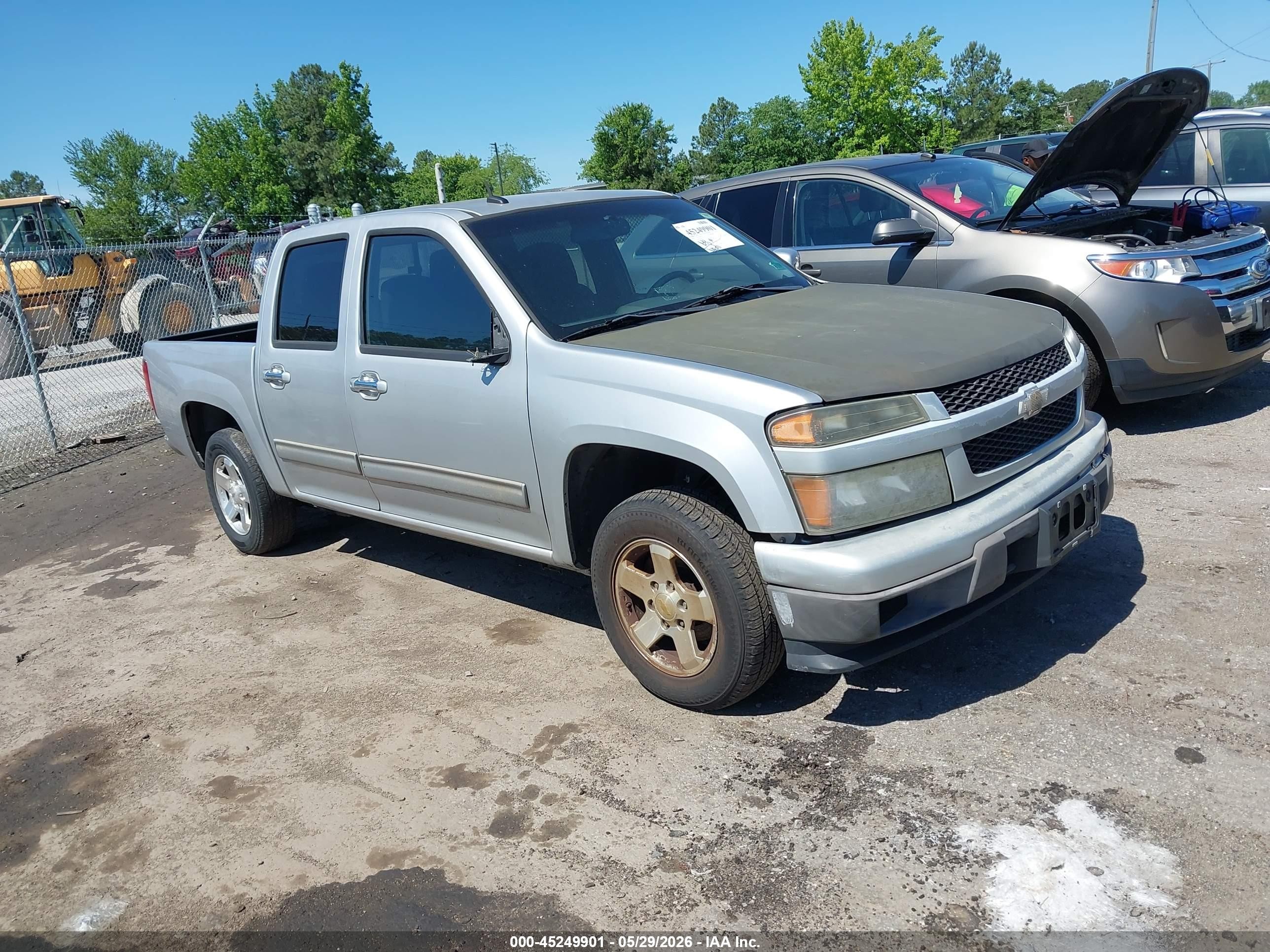 2010 Chevrolet Colorado 1lt Silver vin: 1GCDSCD97A8111315