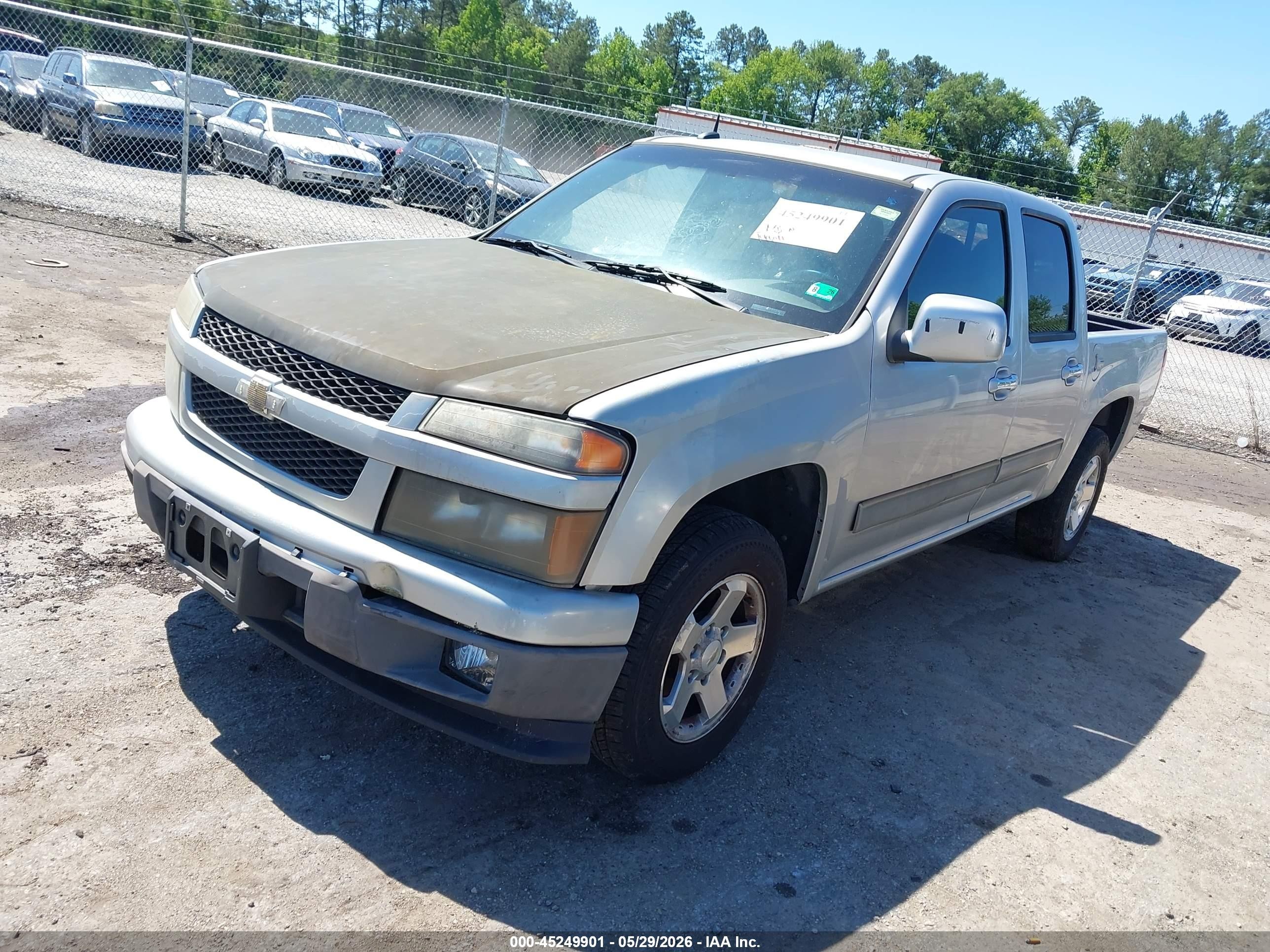 2010 Chevrolet Colorado 1lt Silver vin: 1GCDSCD97A8111315