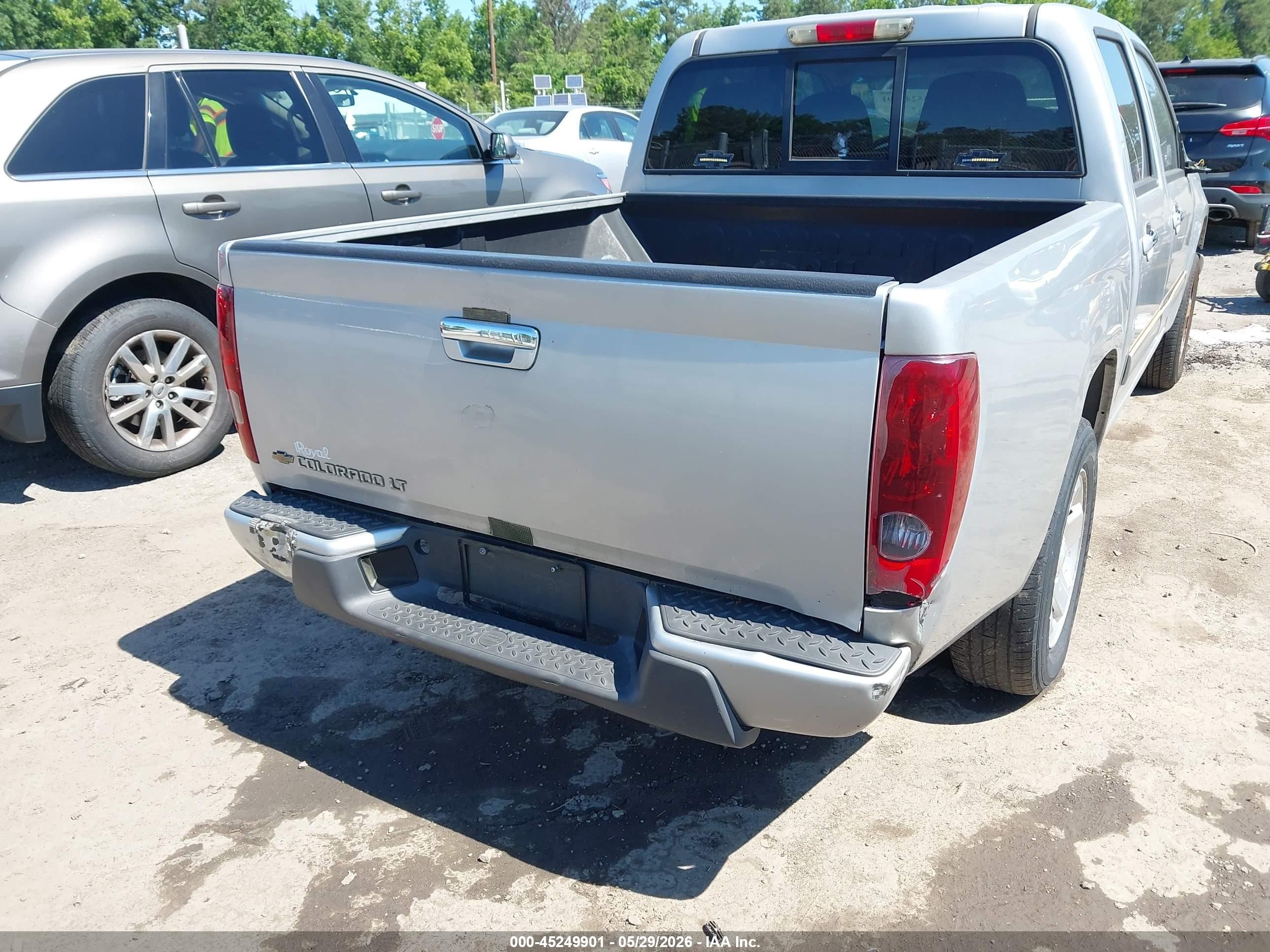 2010 Chevrolet Colorado 1lt Silver vin: 1GCDSCD97A8111315