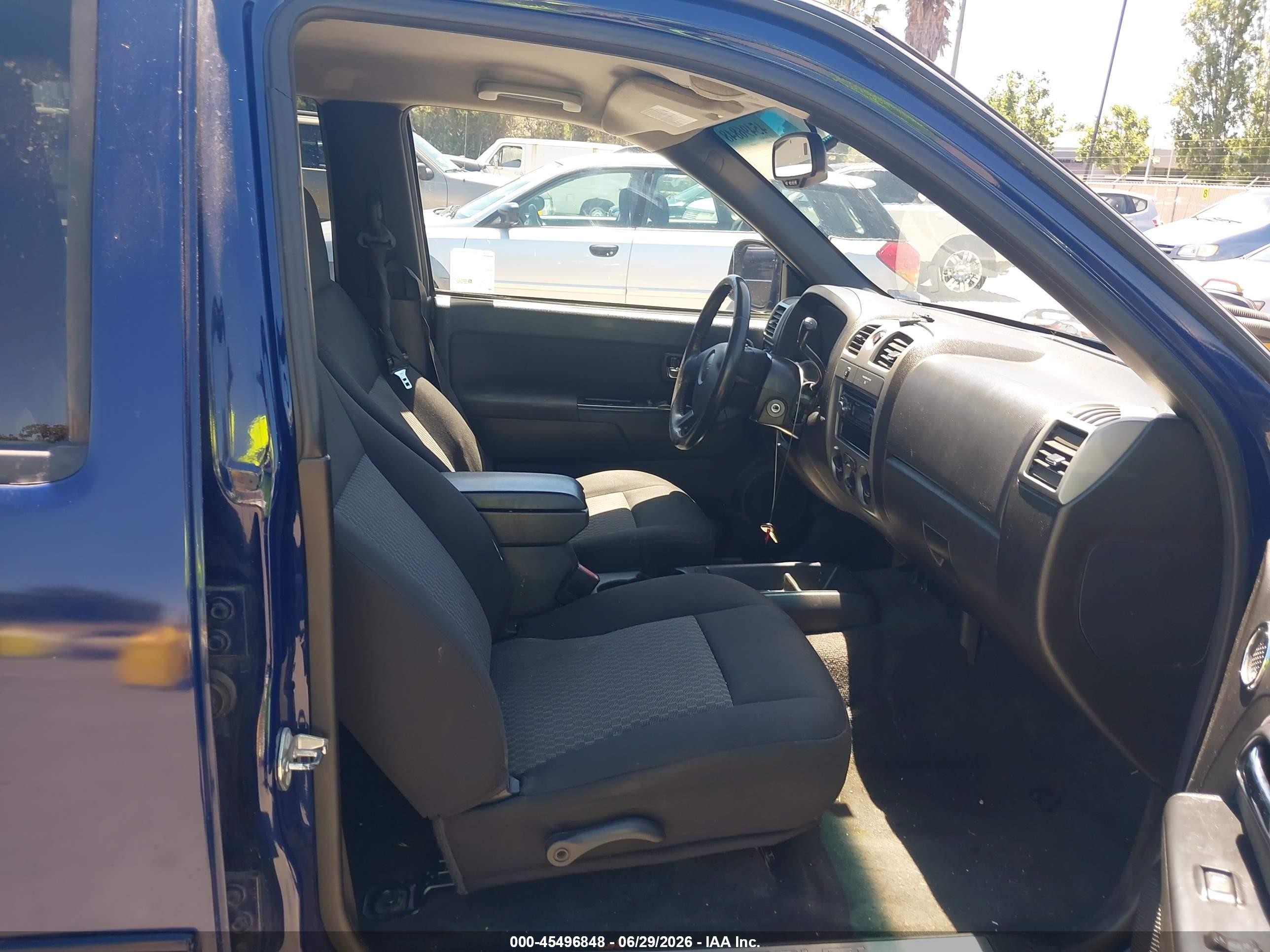 2010 Chevrolet Colorado 1lt Blue vin: 1GCDSCDE1A8134392
