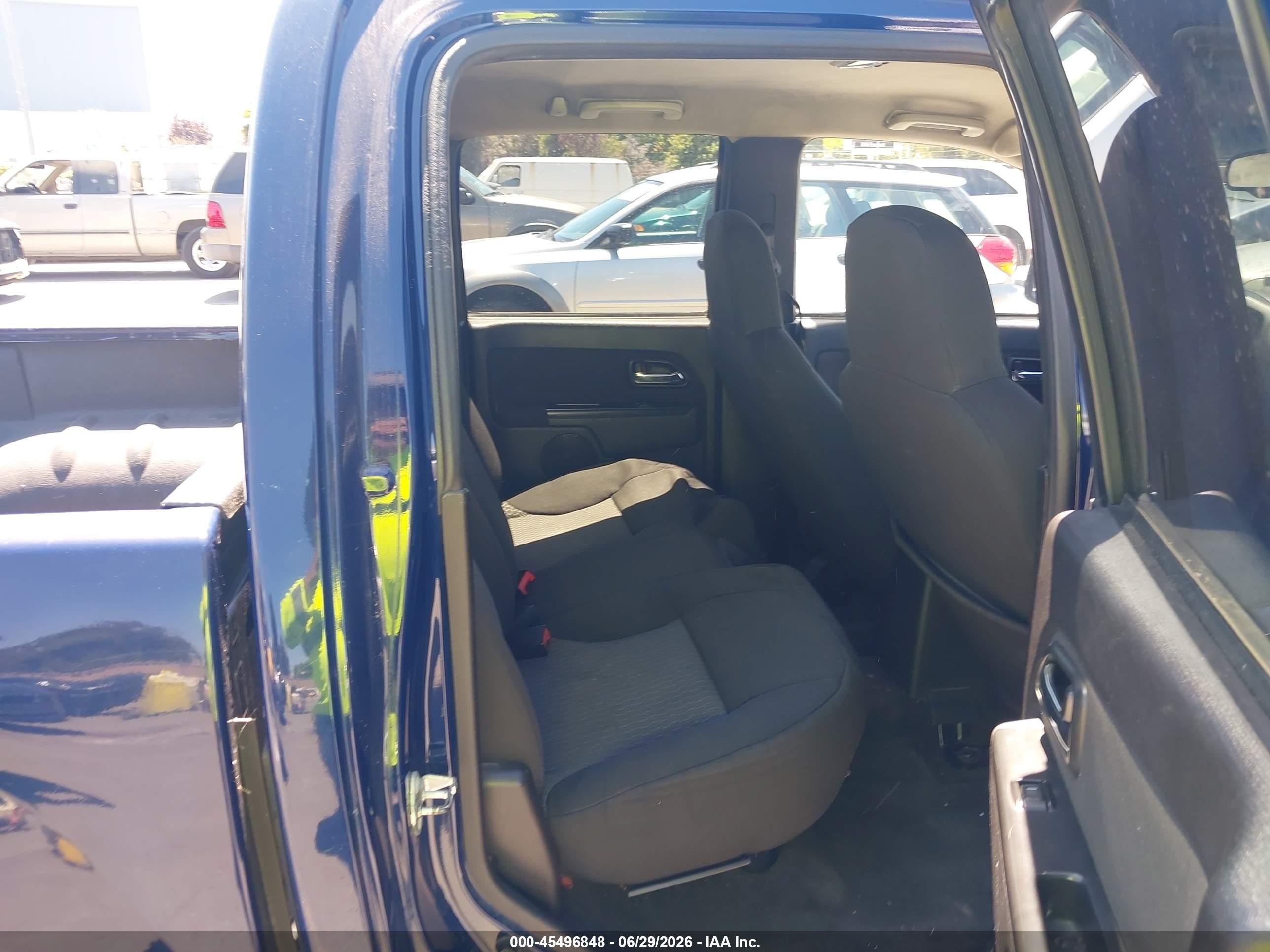 2010 Chevrolet Colorado 1lt Blue vin: 1GCDSCDE1A8134392