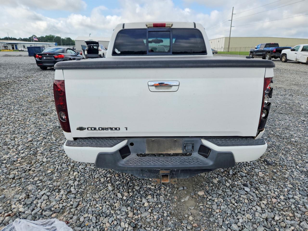 2010 Chevrolet Colorado Белый vin: 1GCDSCDE7A8101221