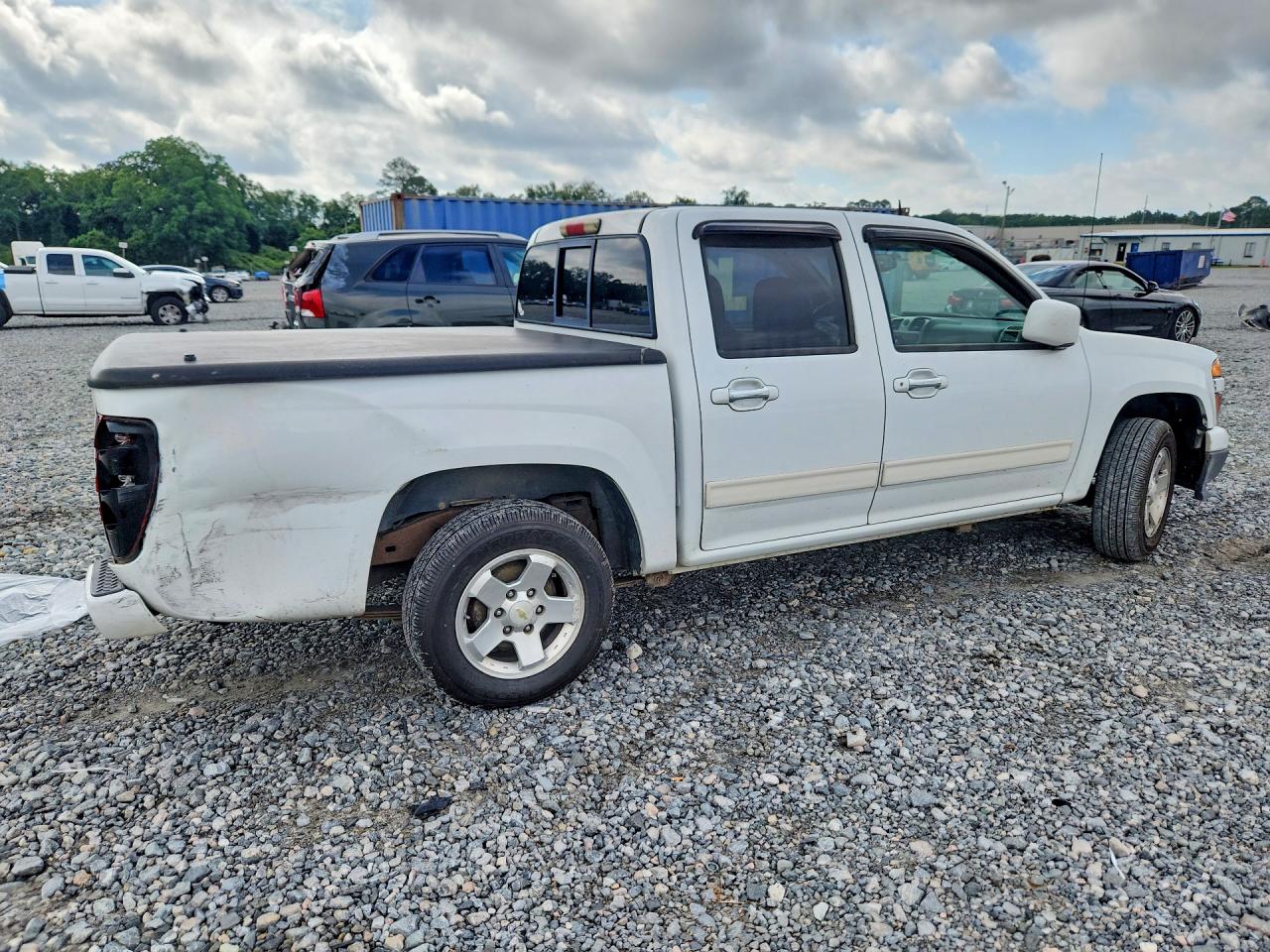2010 Chevrolet Colorado Белый vin: 1GCDSCDE7A8101221