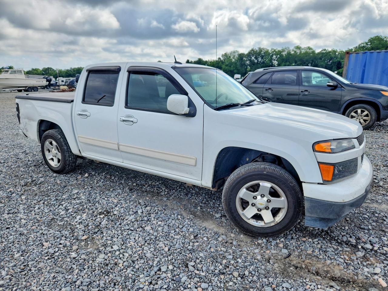 2010 Chevrolet Colorado Белый vin: 1GCDSCDE7A8101221