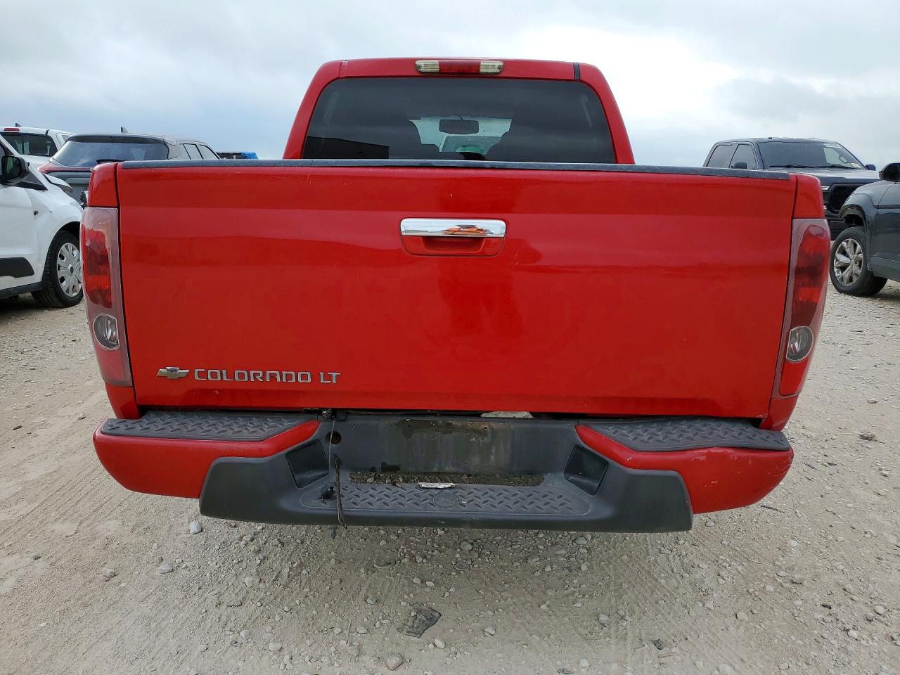 2010 Chevrolet Colorado Lt Red vin: 1GCDSCDE9A8100054