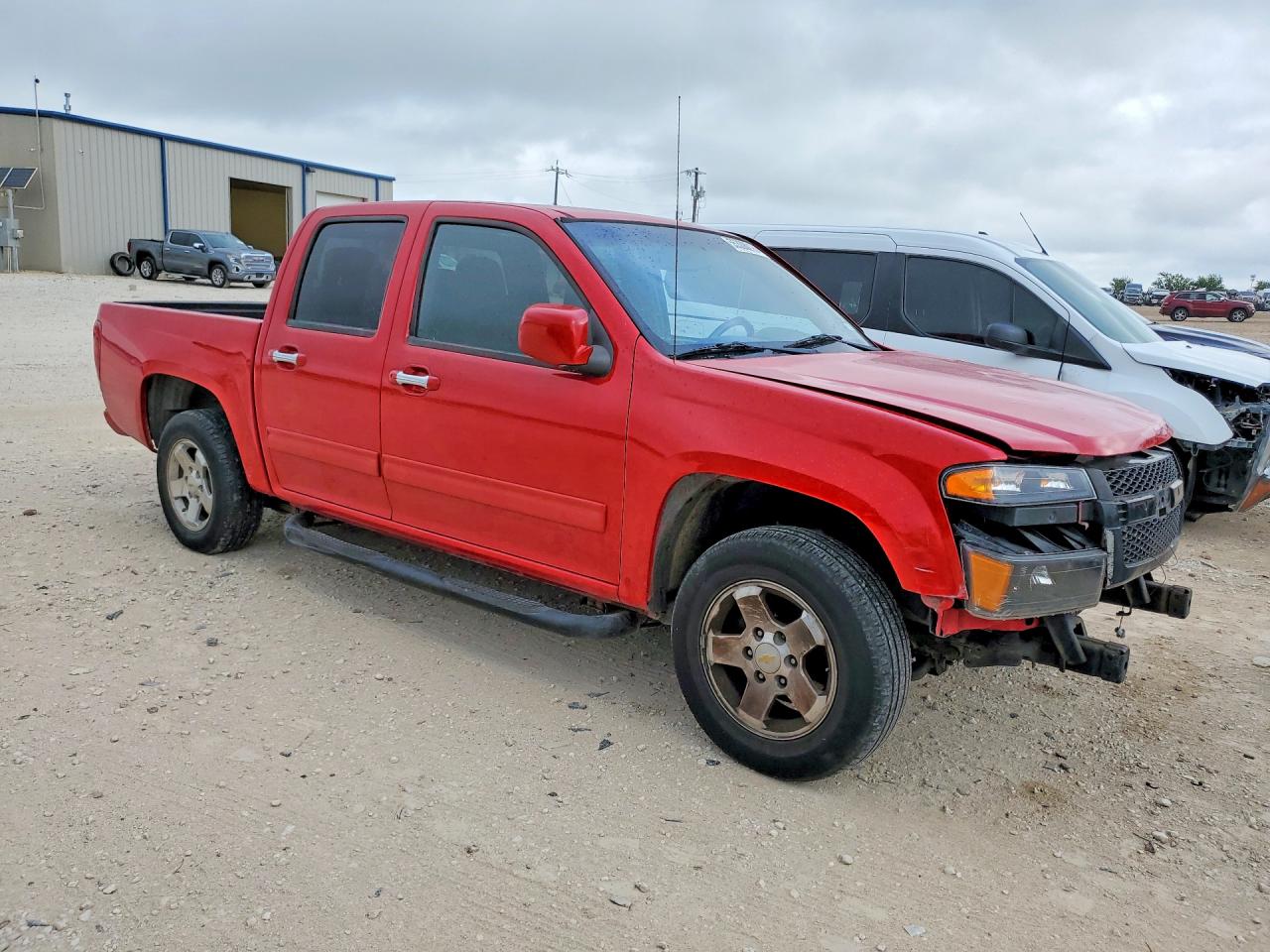 2010 Chevrolet Colorado Lt Red vin: 1GCDSCDE9A8100054