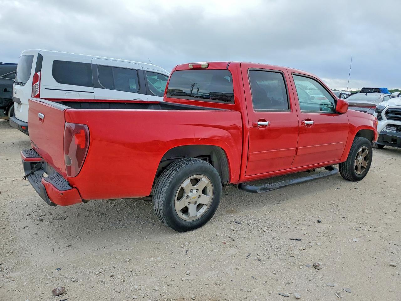 2010 Chevrolet Colorado Lt Red vin: 1GCDSCDE9A8100054
